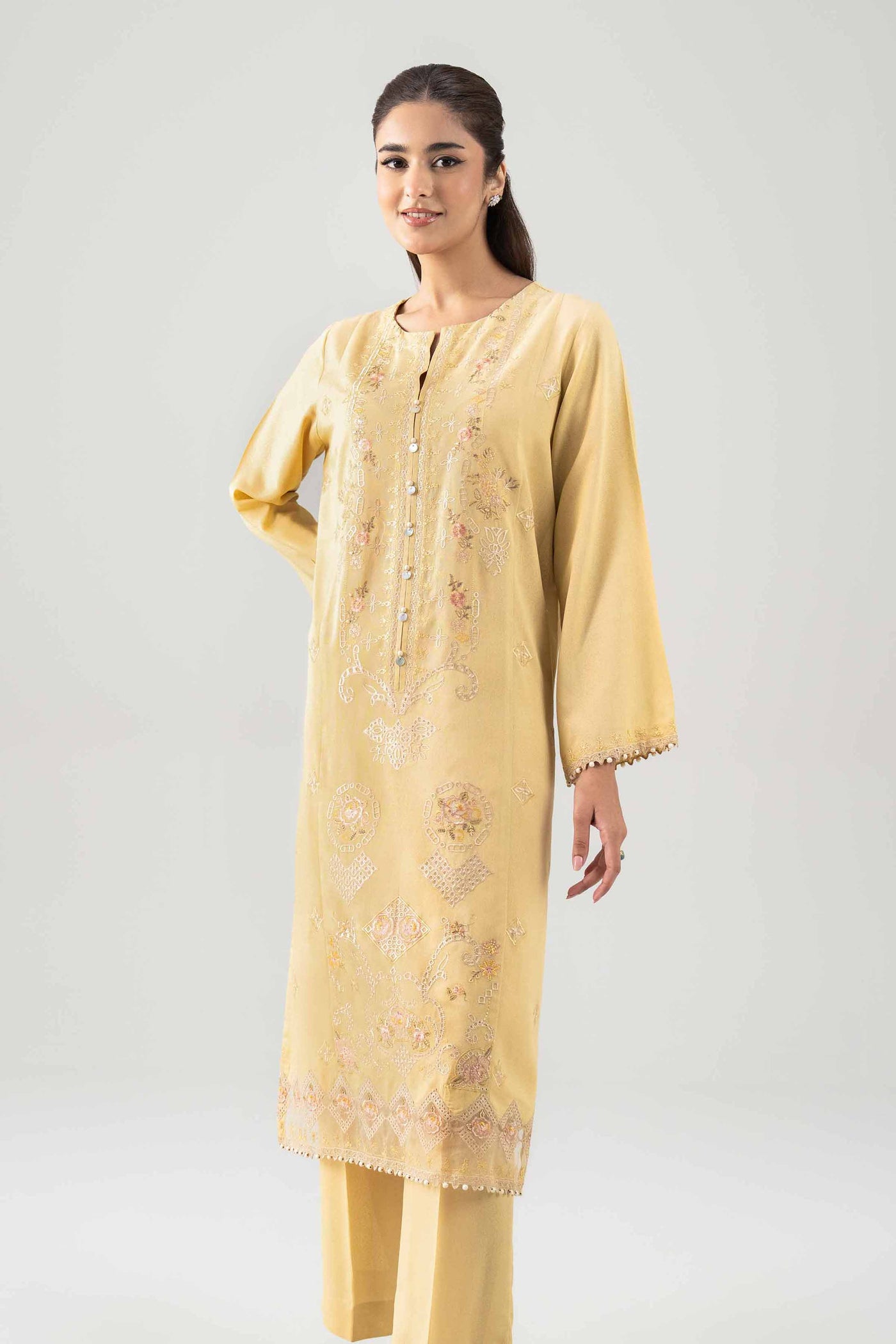 3 Piece Embroidered Lawn Suit