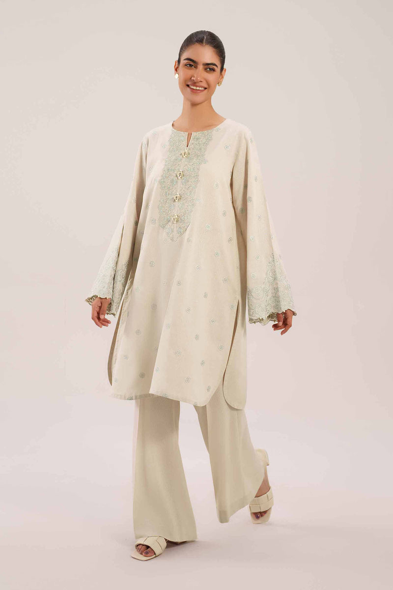 2 Piece - Embroidered Suit - 42502341