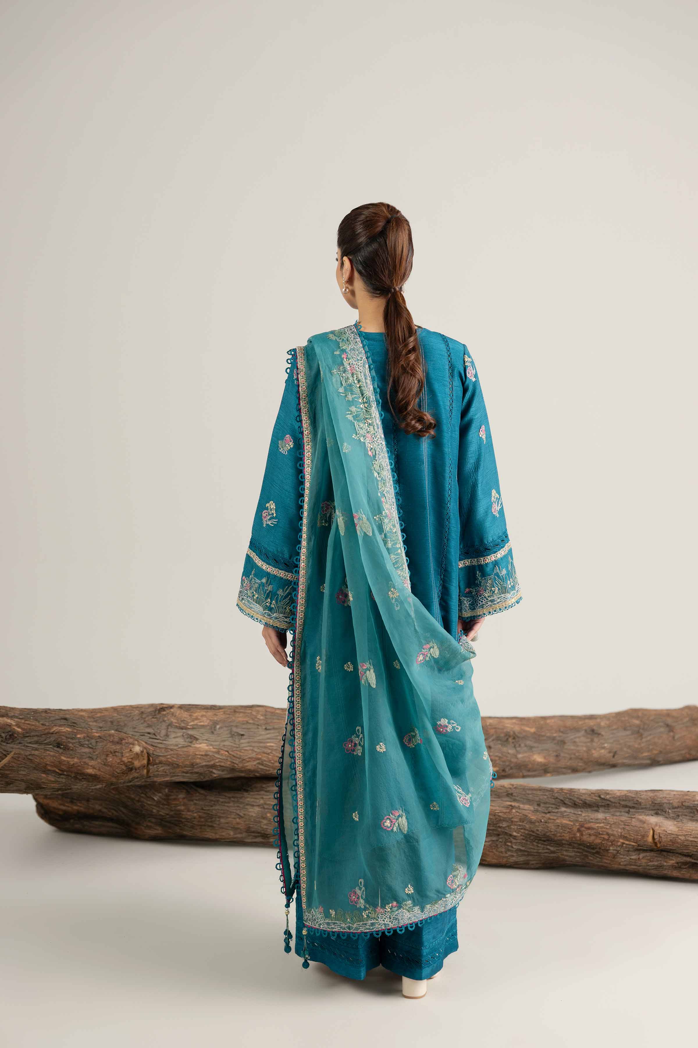 3 Piece - Embroidered Suit - 42502769