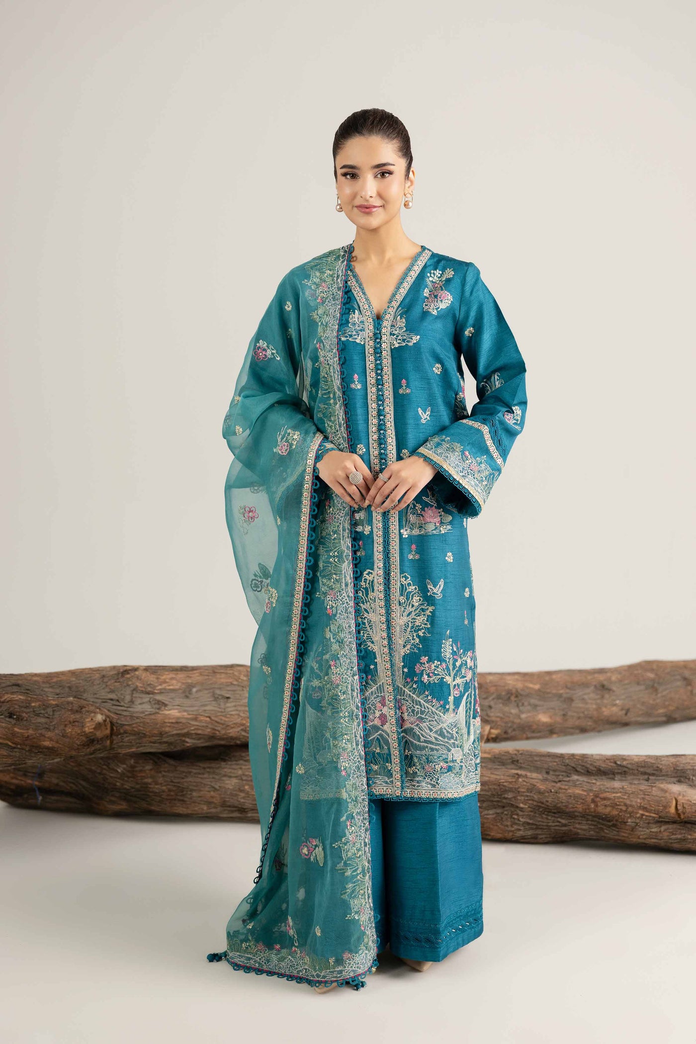 2 Piece Cotton Karandi Suit