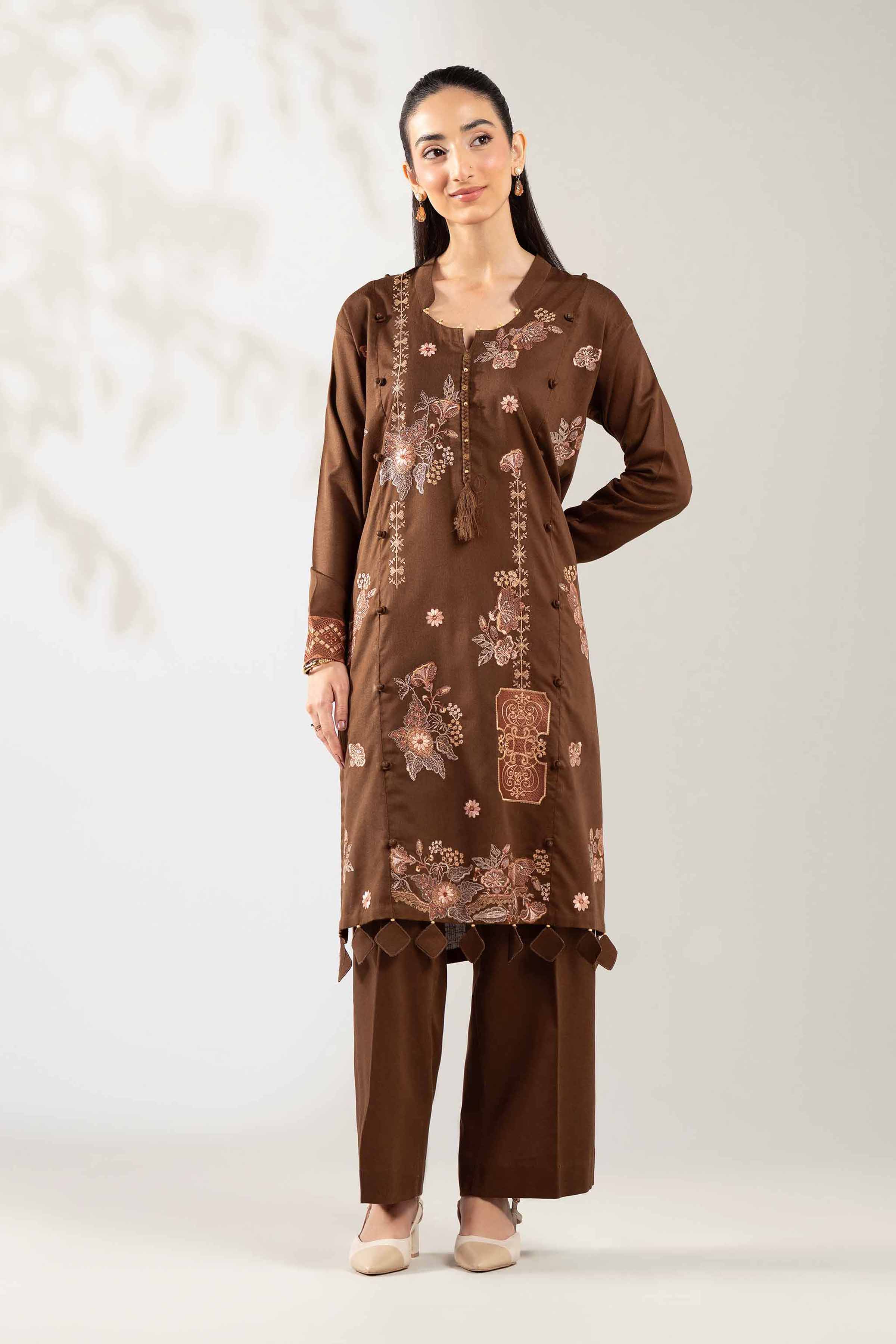 2 Piece - Embroidered Suit - 42502799