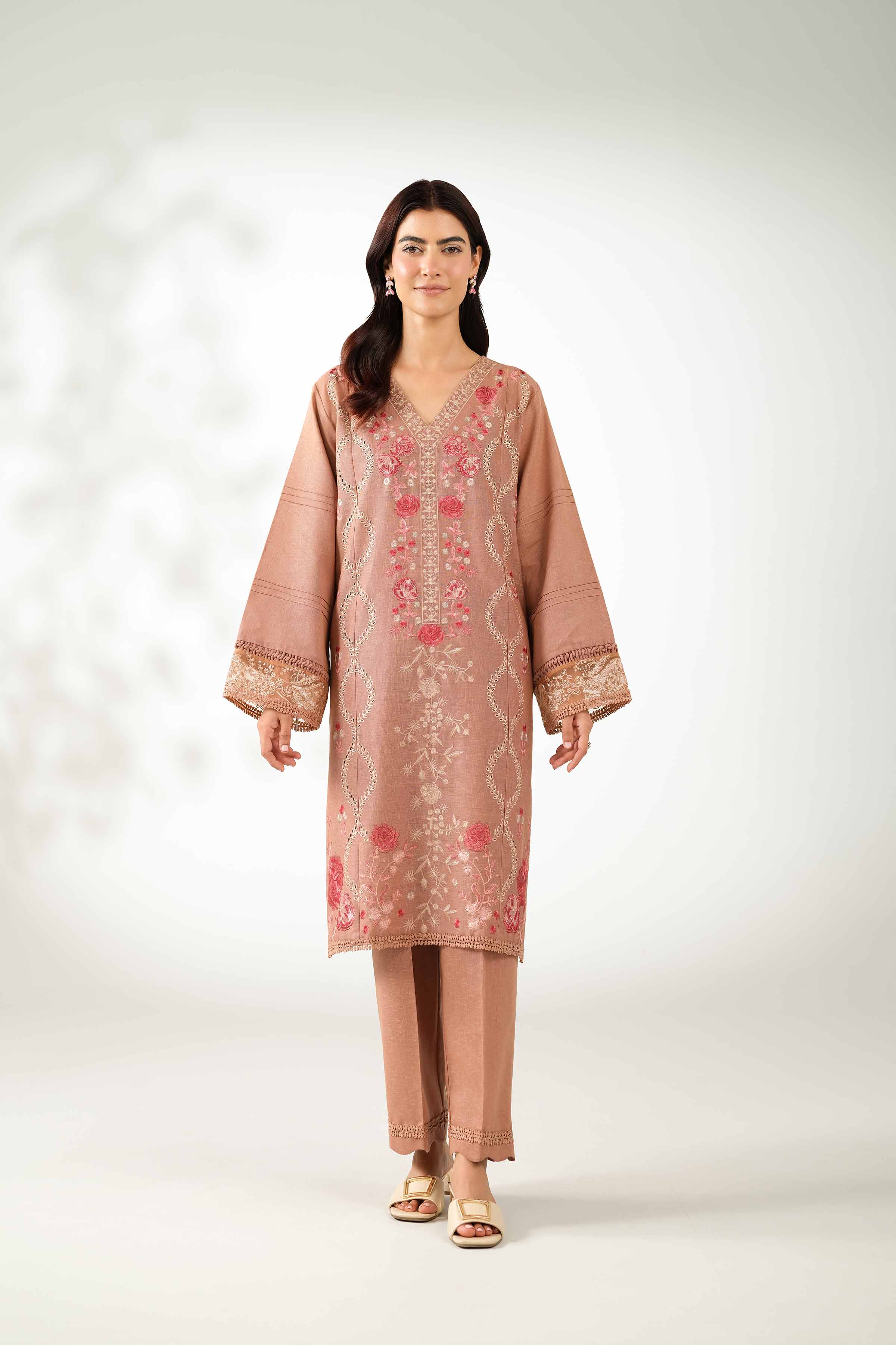 2 Piece - Embroidered Suit - 42502803