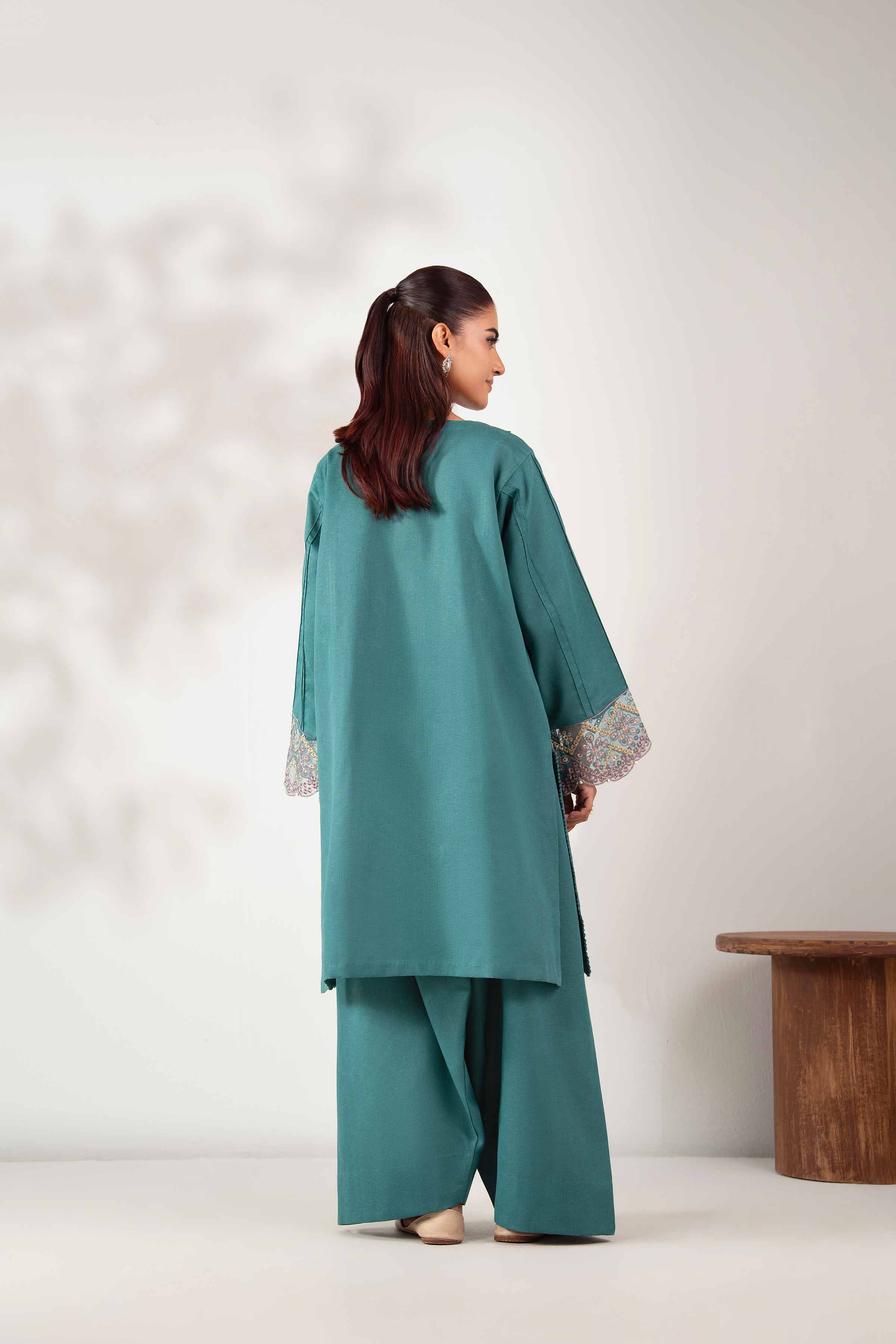 2 Piece - Embroidered Suit - 42502806