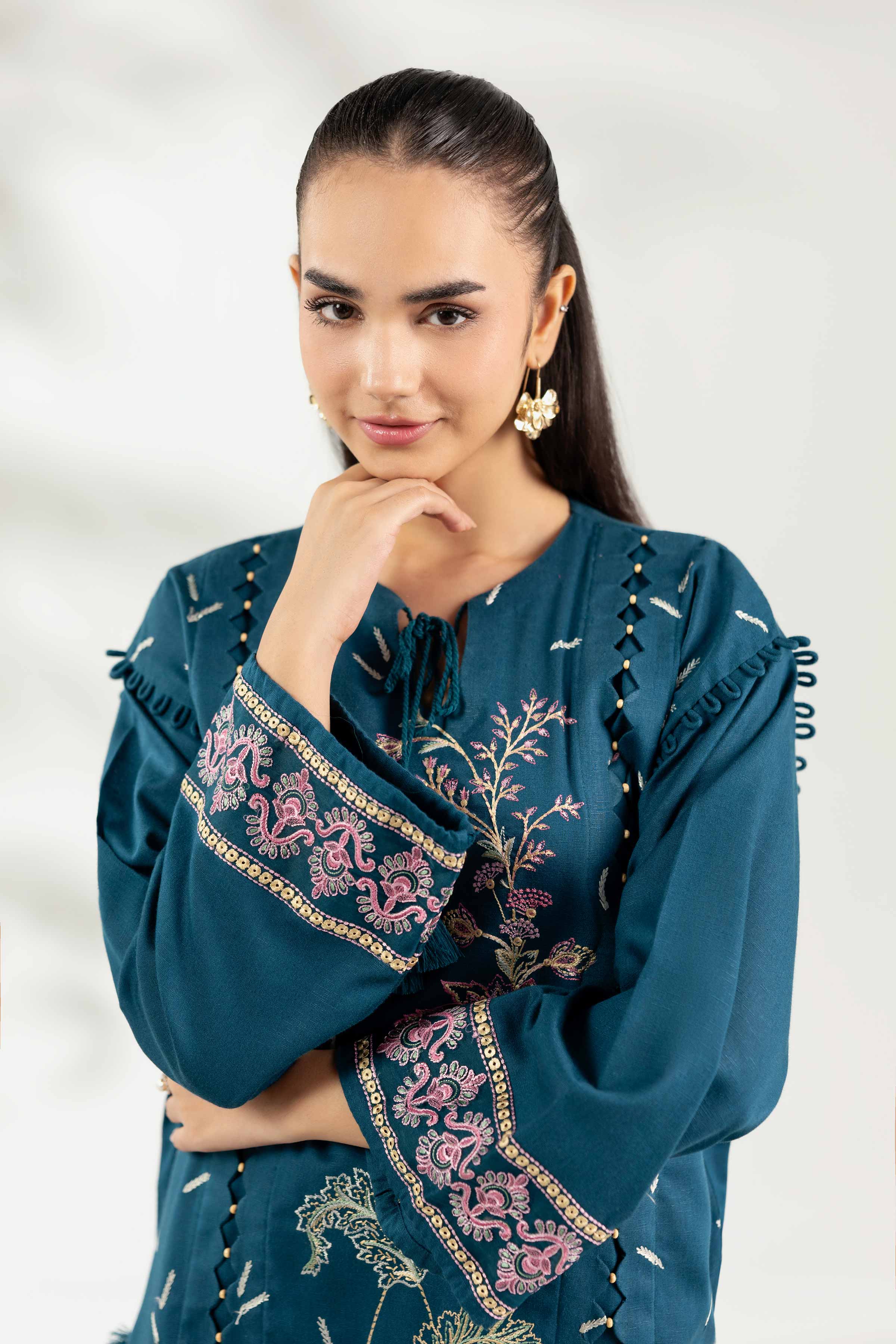 2 Piece - Embroidered Suit - 42502807