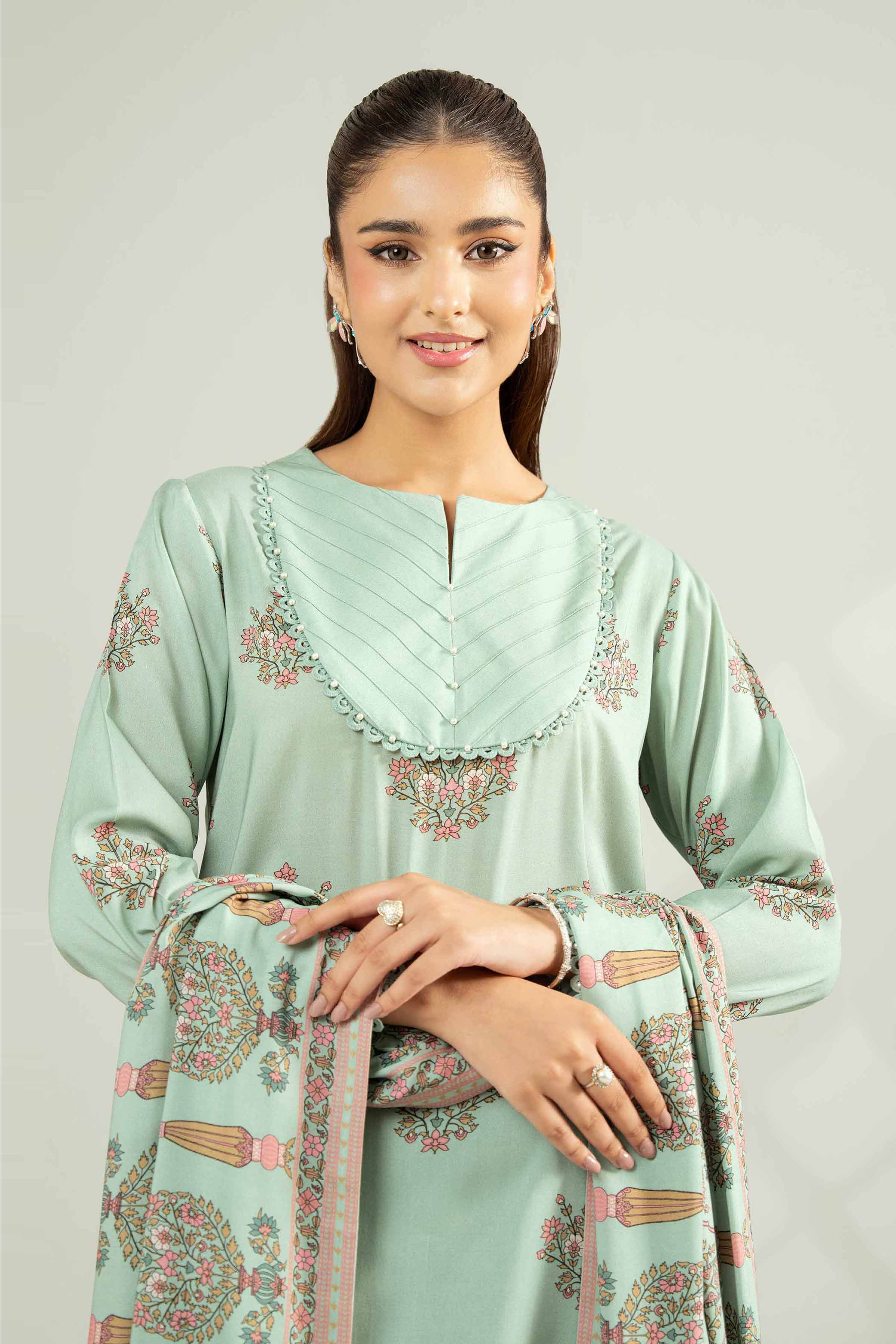3 Piece - Printed Suit - 42502829