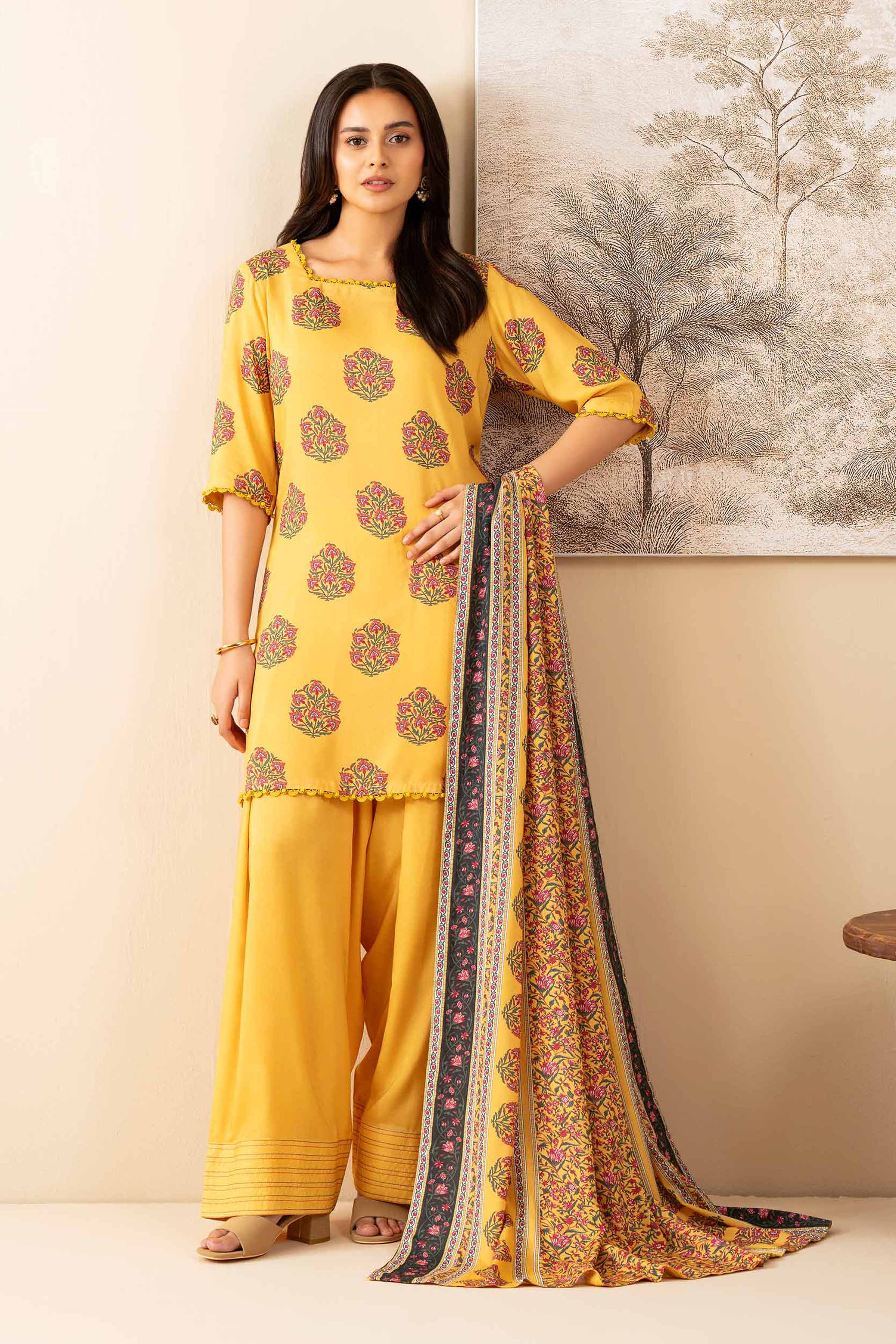 3 Piece - Printed Suit - 42502835