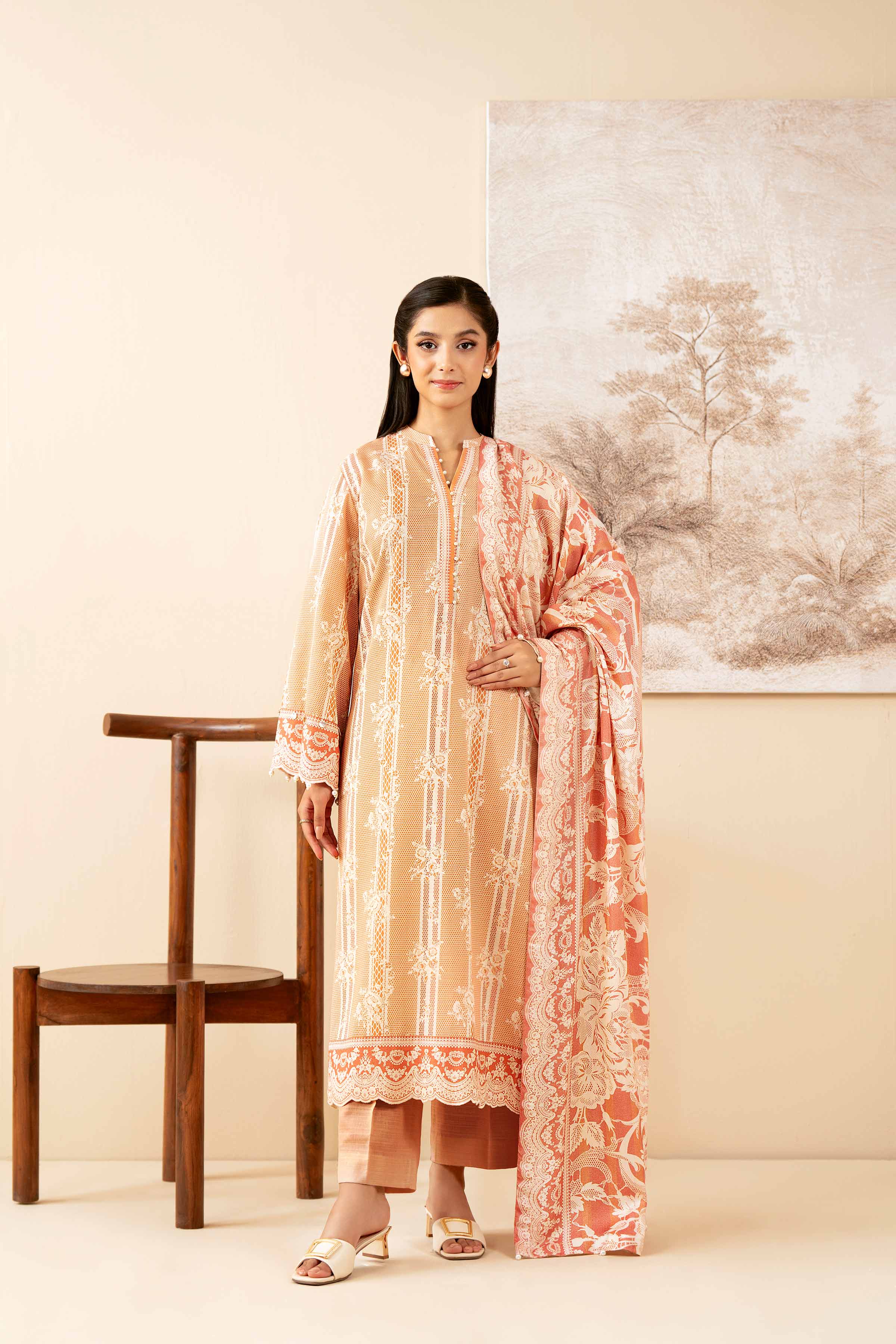 3 Piece - Printed Suit - 42502881