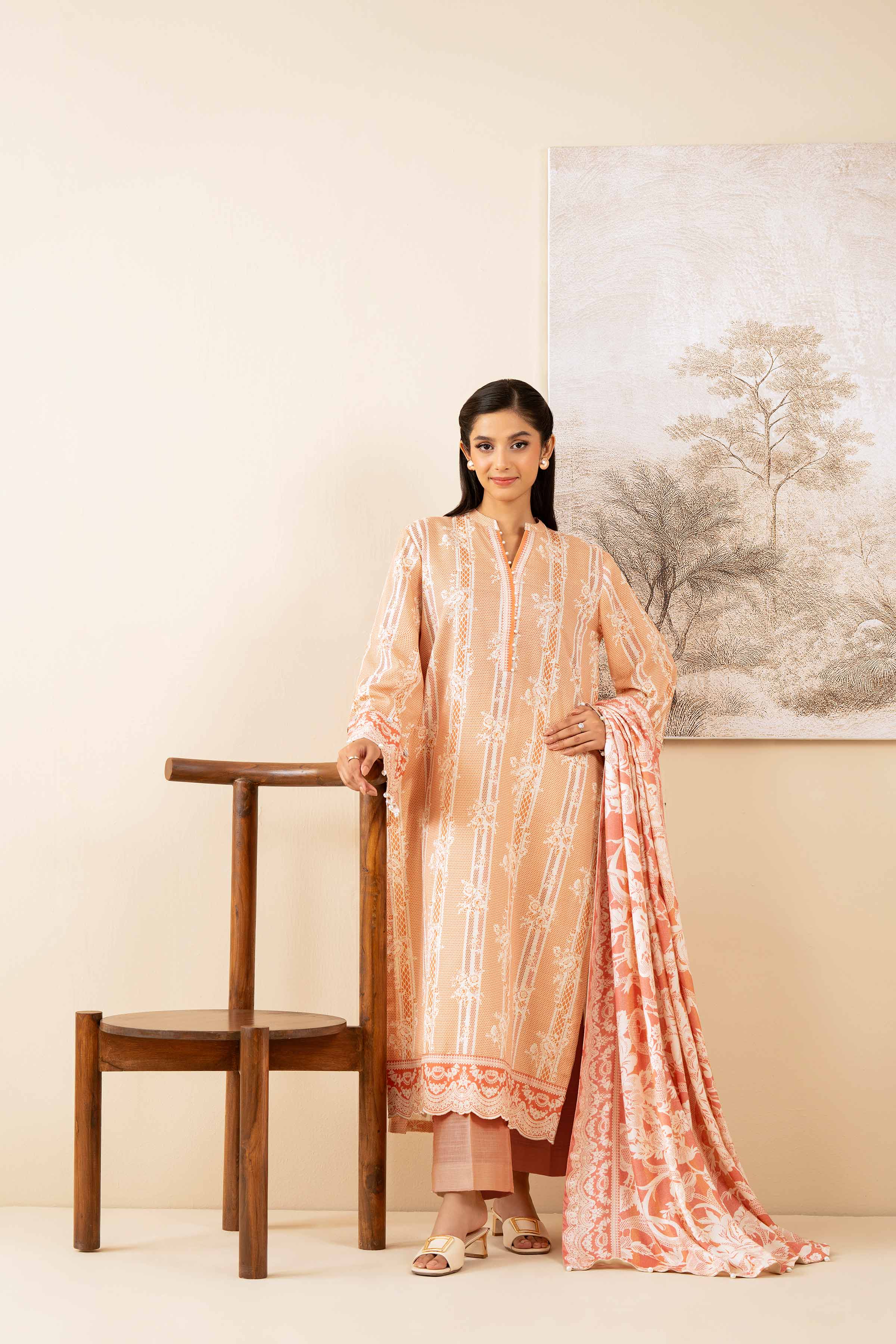 3 Piece - Printed Suit - 42502881