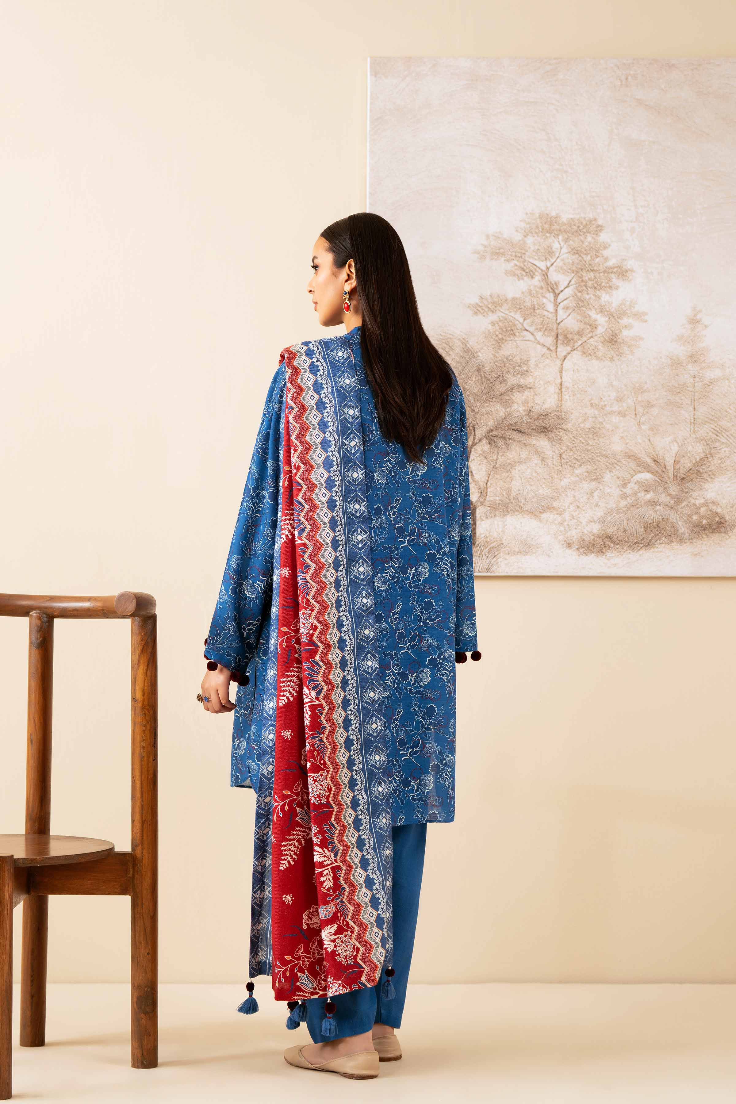 3 Piece - Printed Suit - 42502884