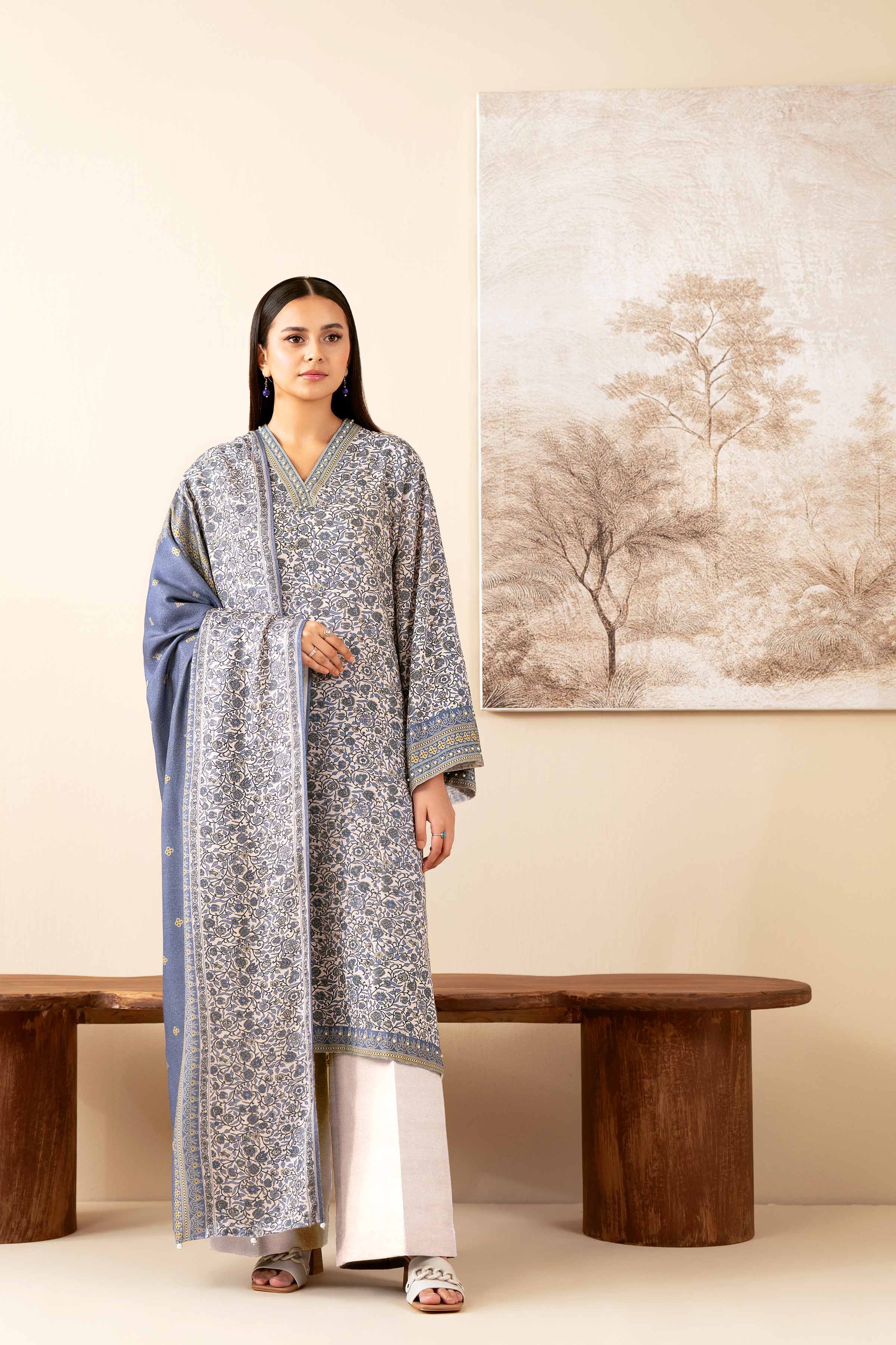 3 Piece - Printed Suit - 42502888