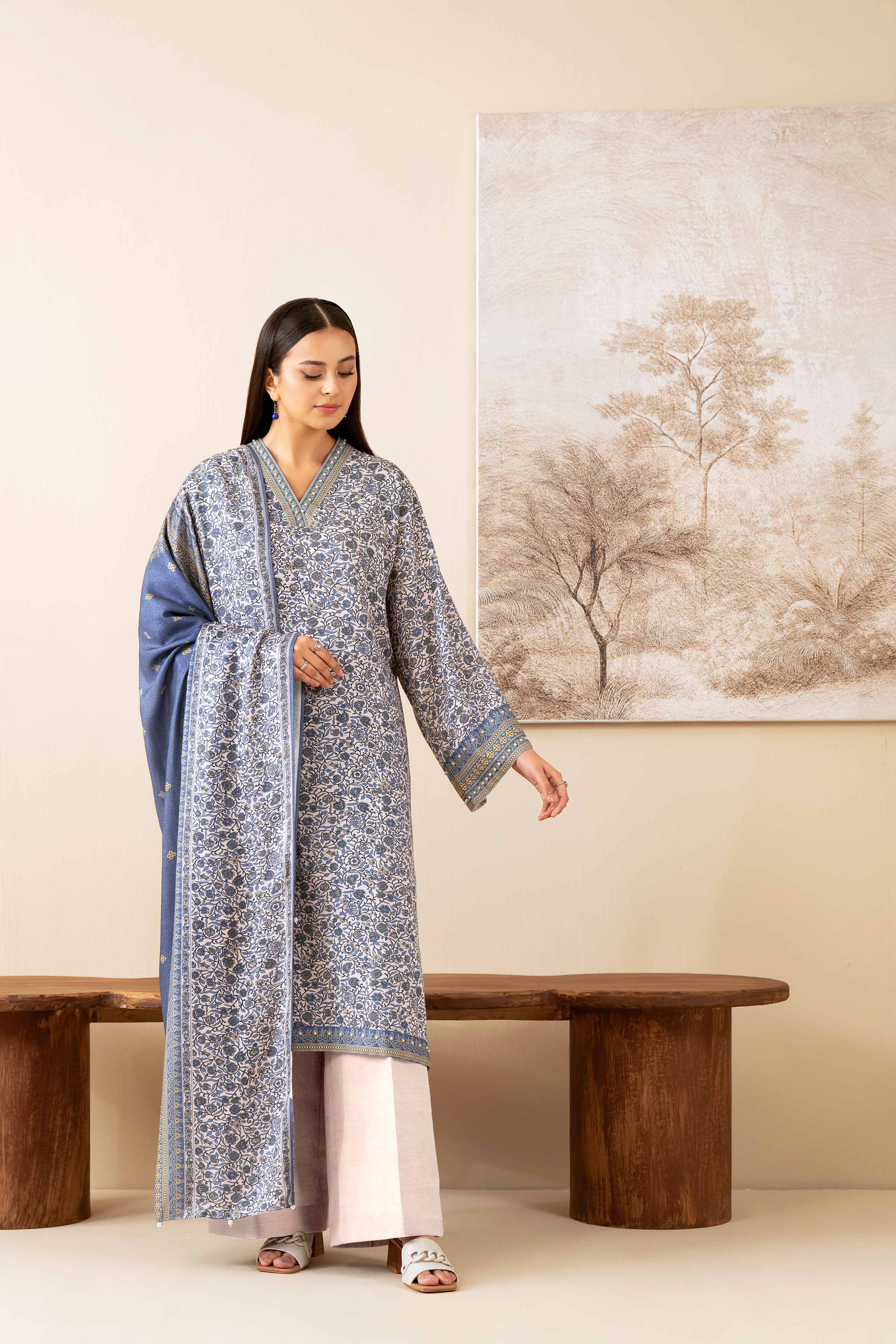 3 Piece - Printed Suit - 42502888