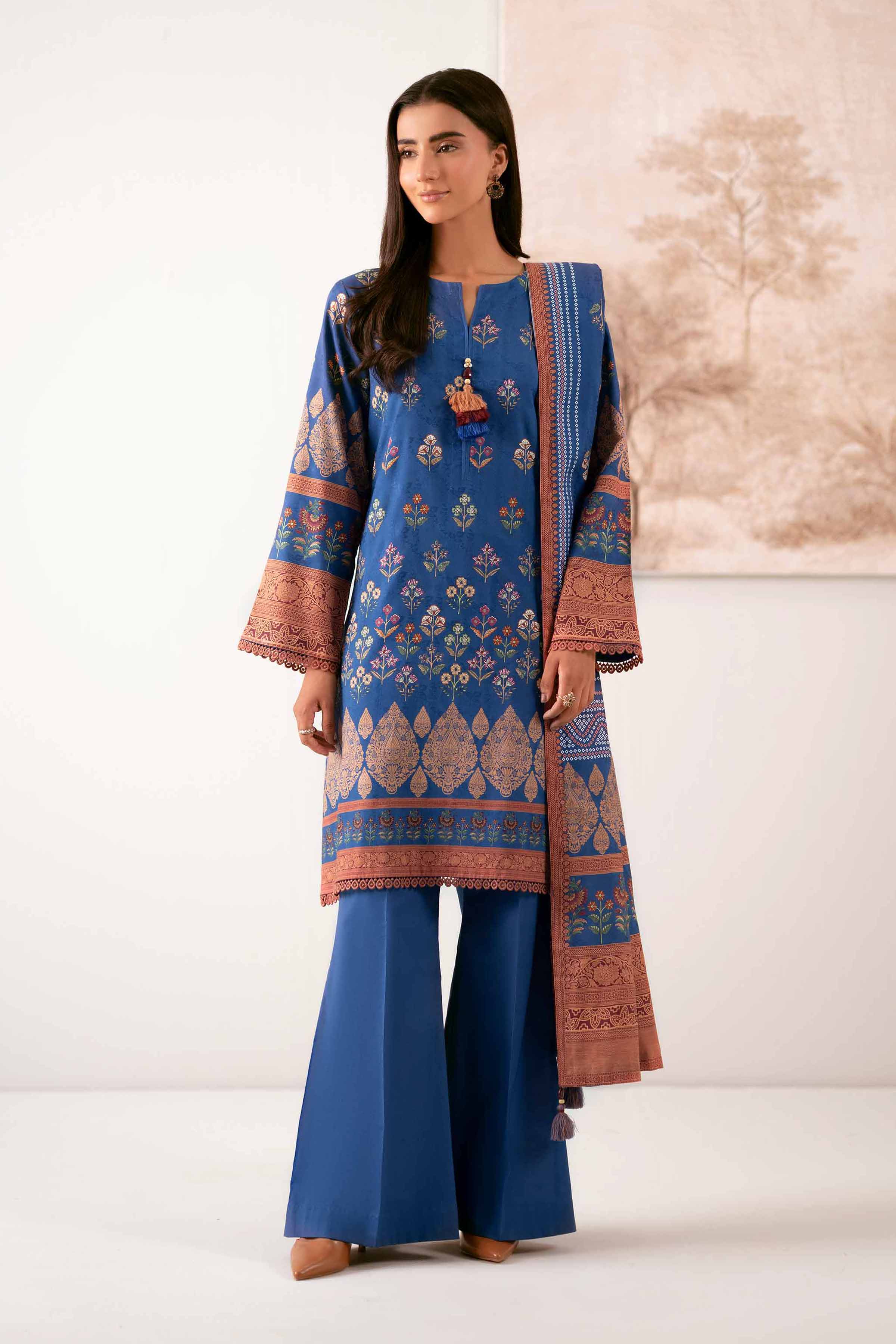 3 Piece - Digital Printed Suit - 42502899