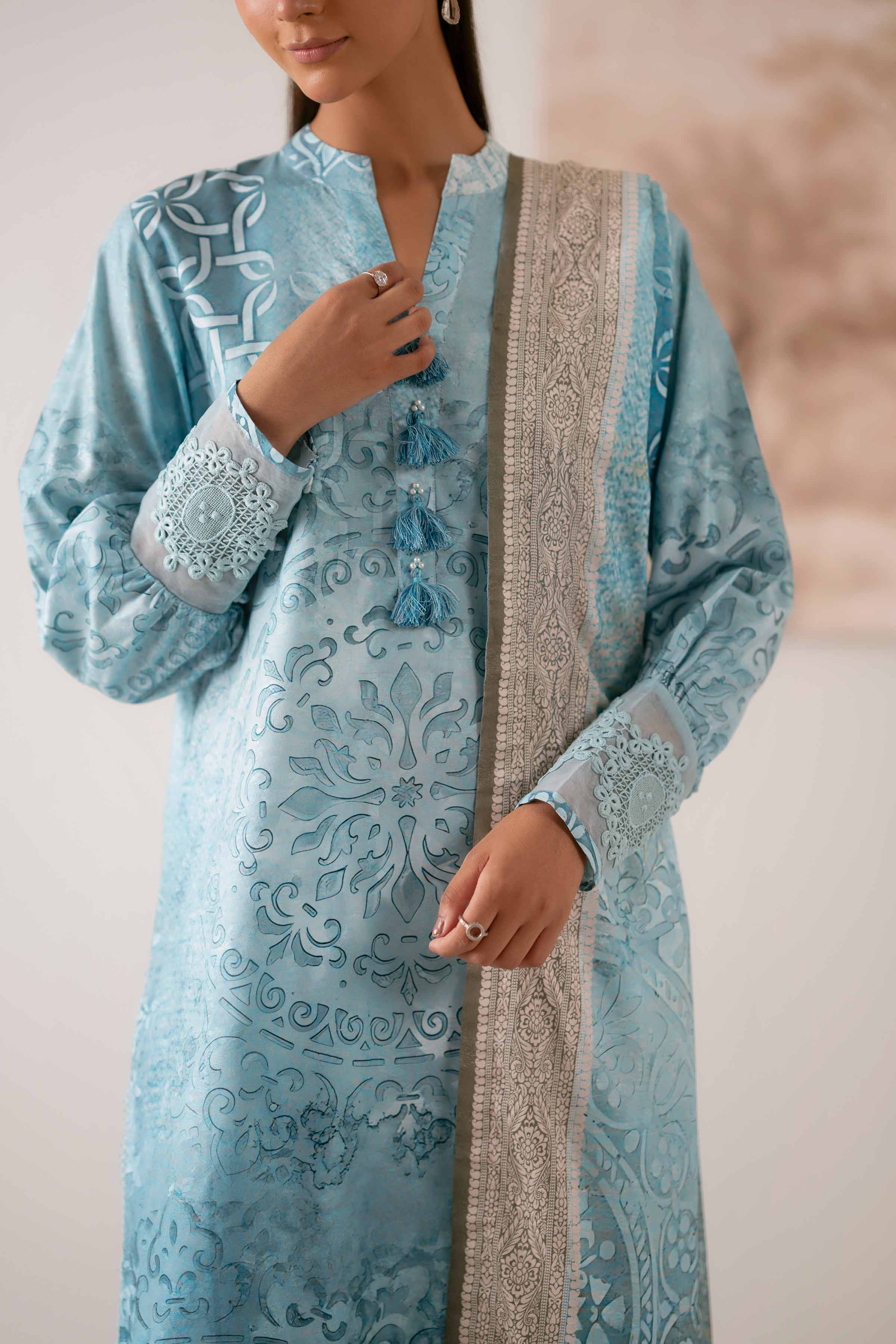 3 Piece - Digital Printed Suit - 42502900