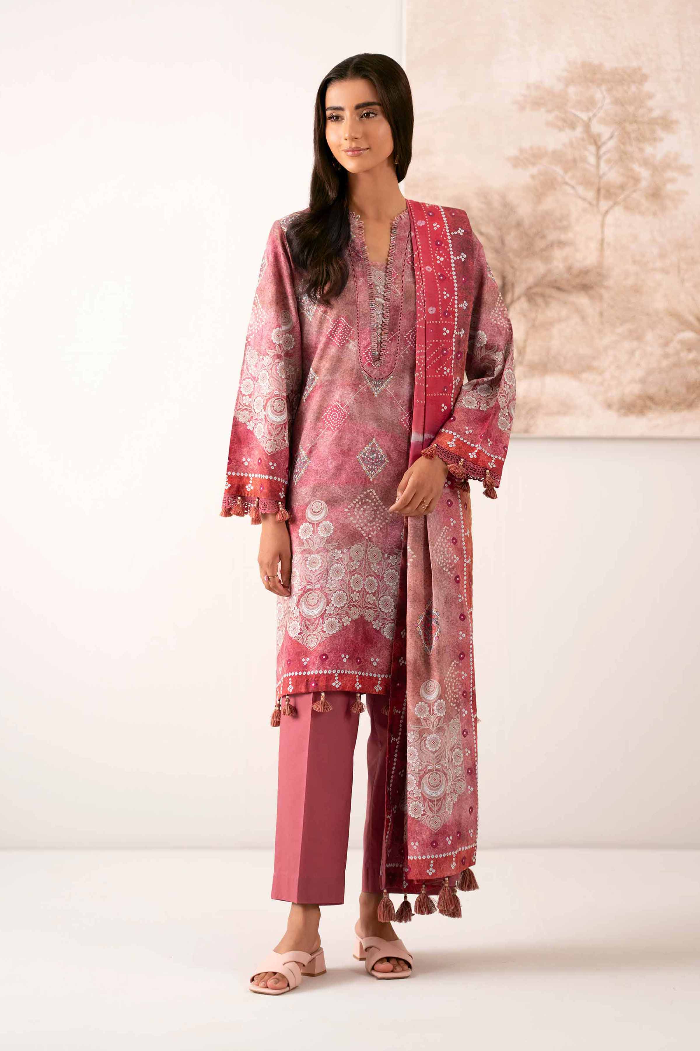 3 Piece - Digital Printed Suit - 42502903