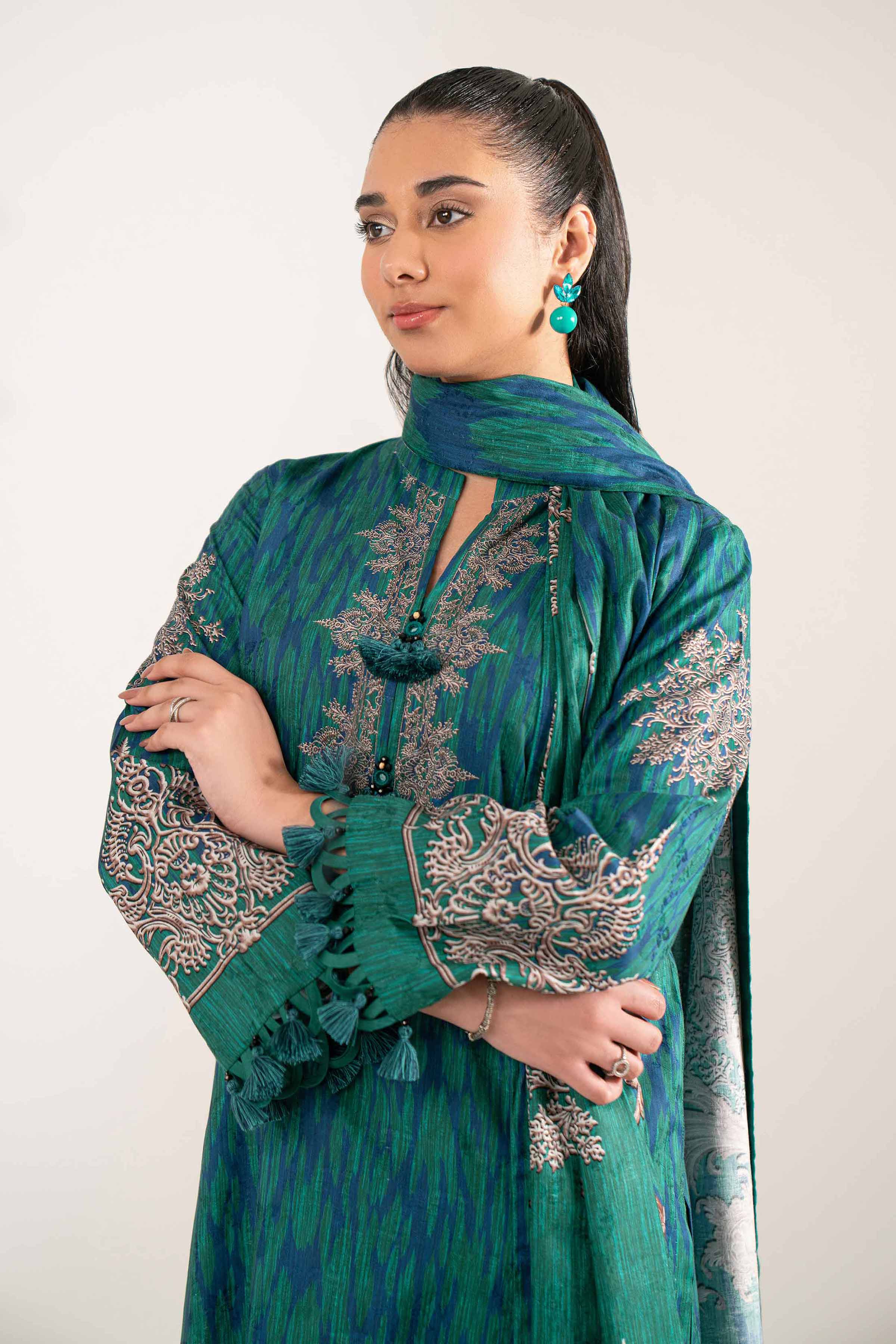 3 Piece - Digital Printed Suit - 42502907