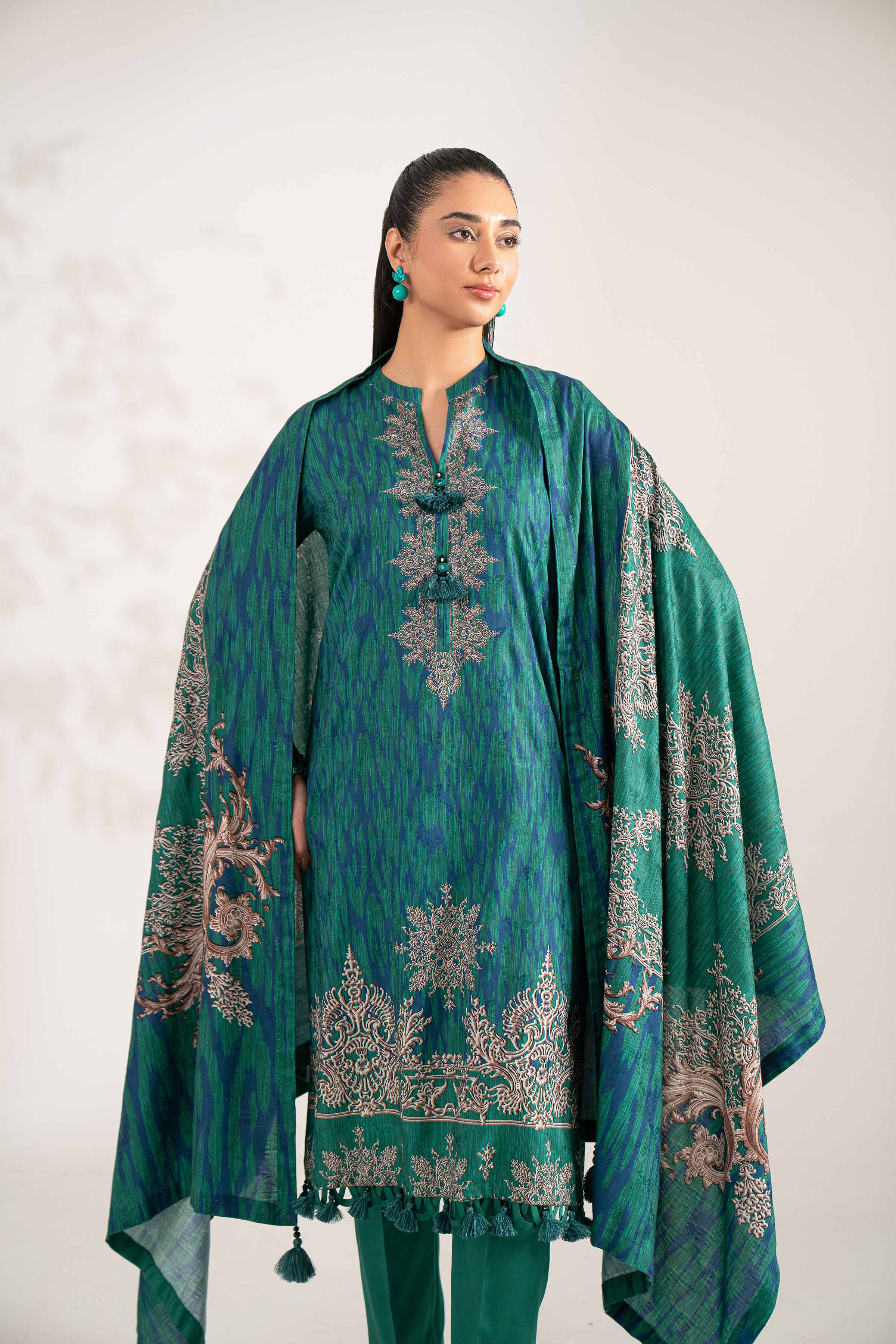 3 Piece - Digital Printed Suit - 42502907