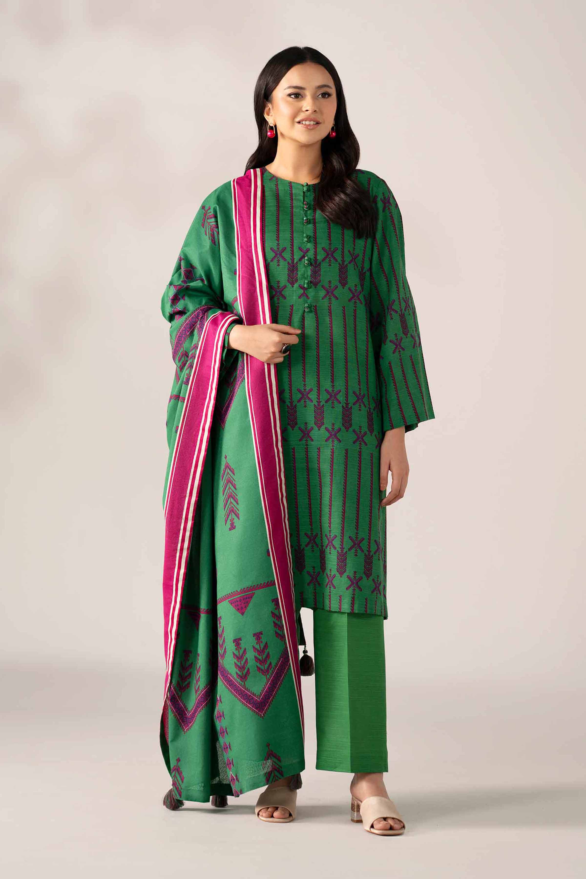 3 Piece - Printed Suit - 42502945