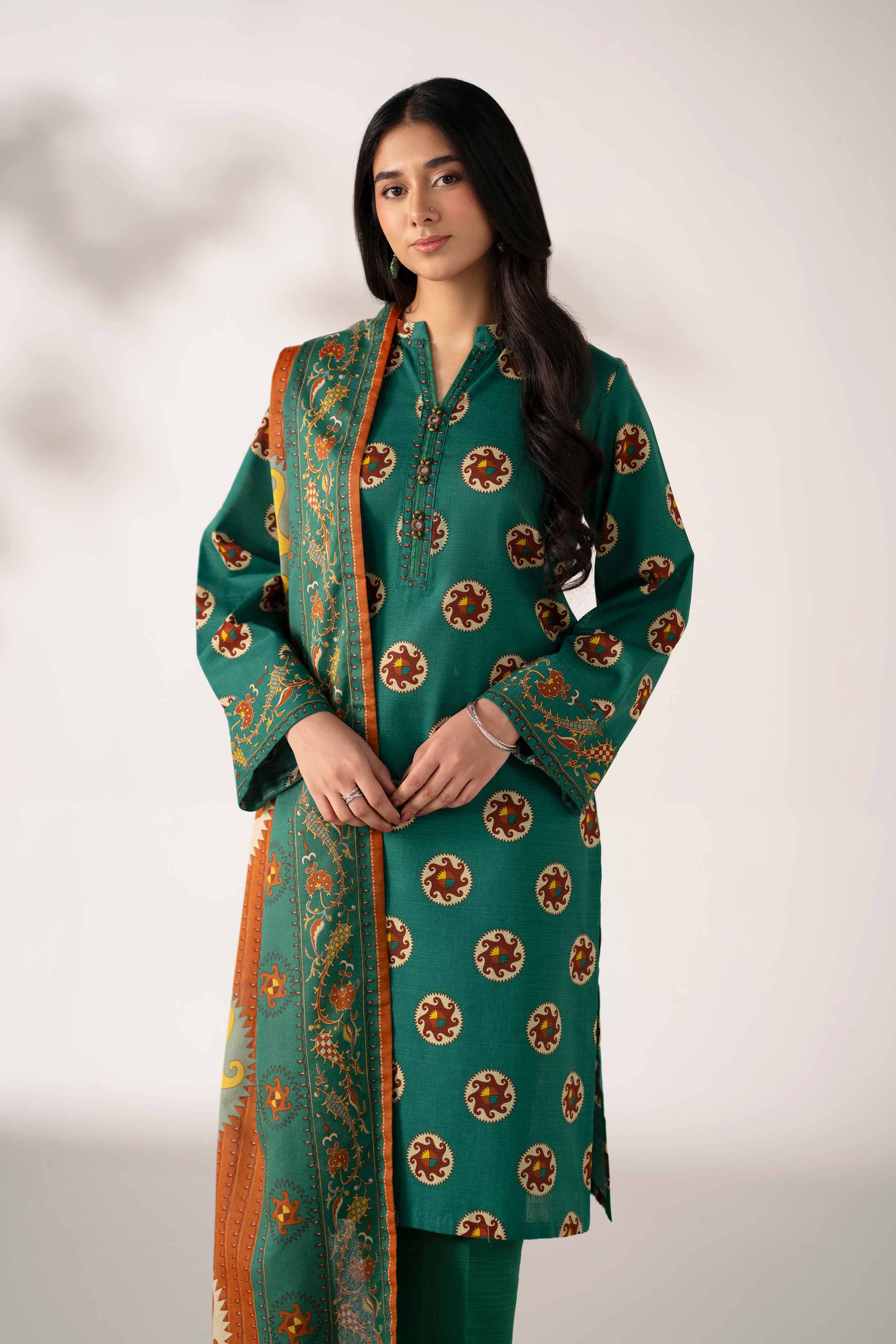 3 Piece - Printed Suit - 42502949