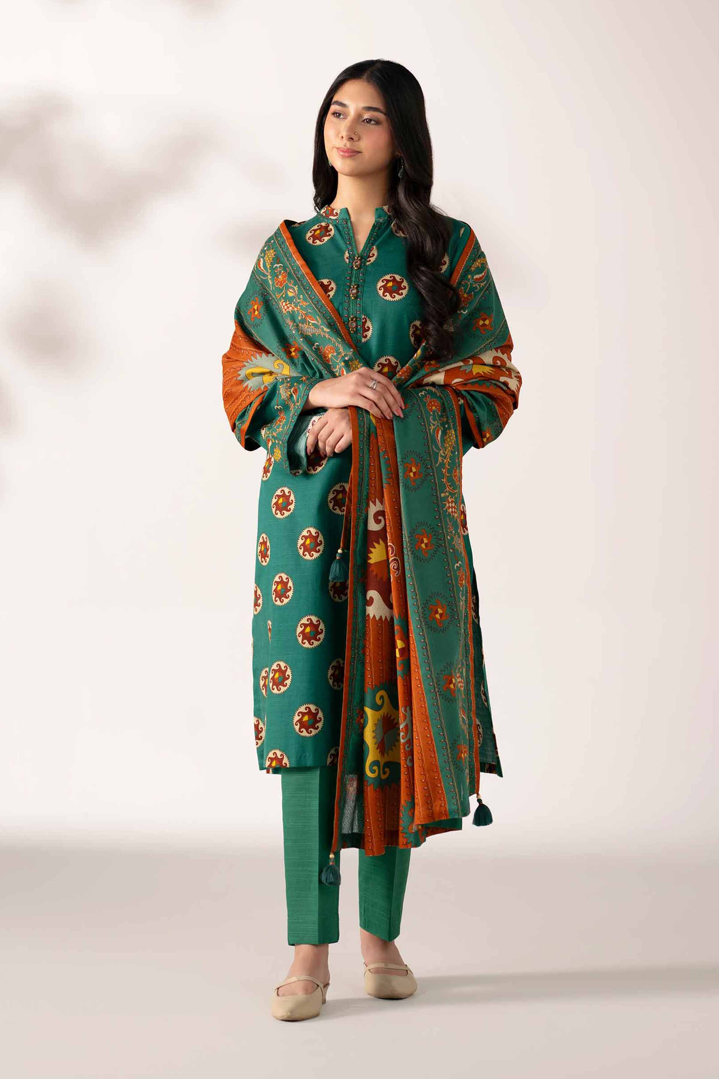 3 Piece - Printed Suit - 42502949