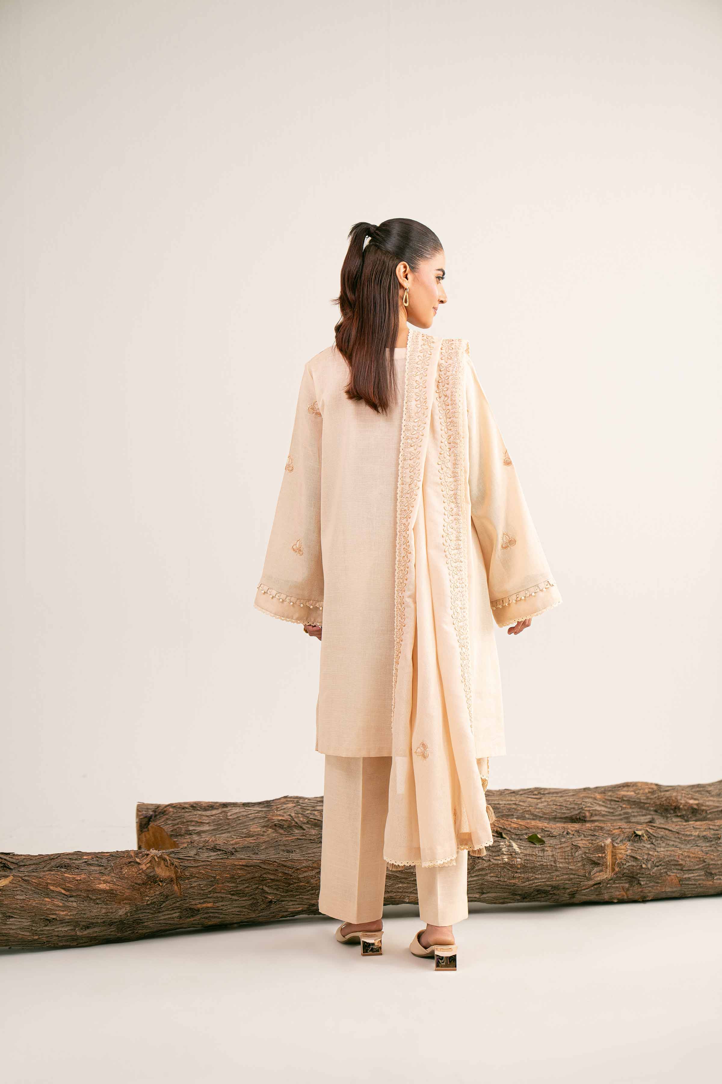 3 Piece - Embroidered Suit - 42503501