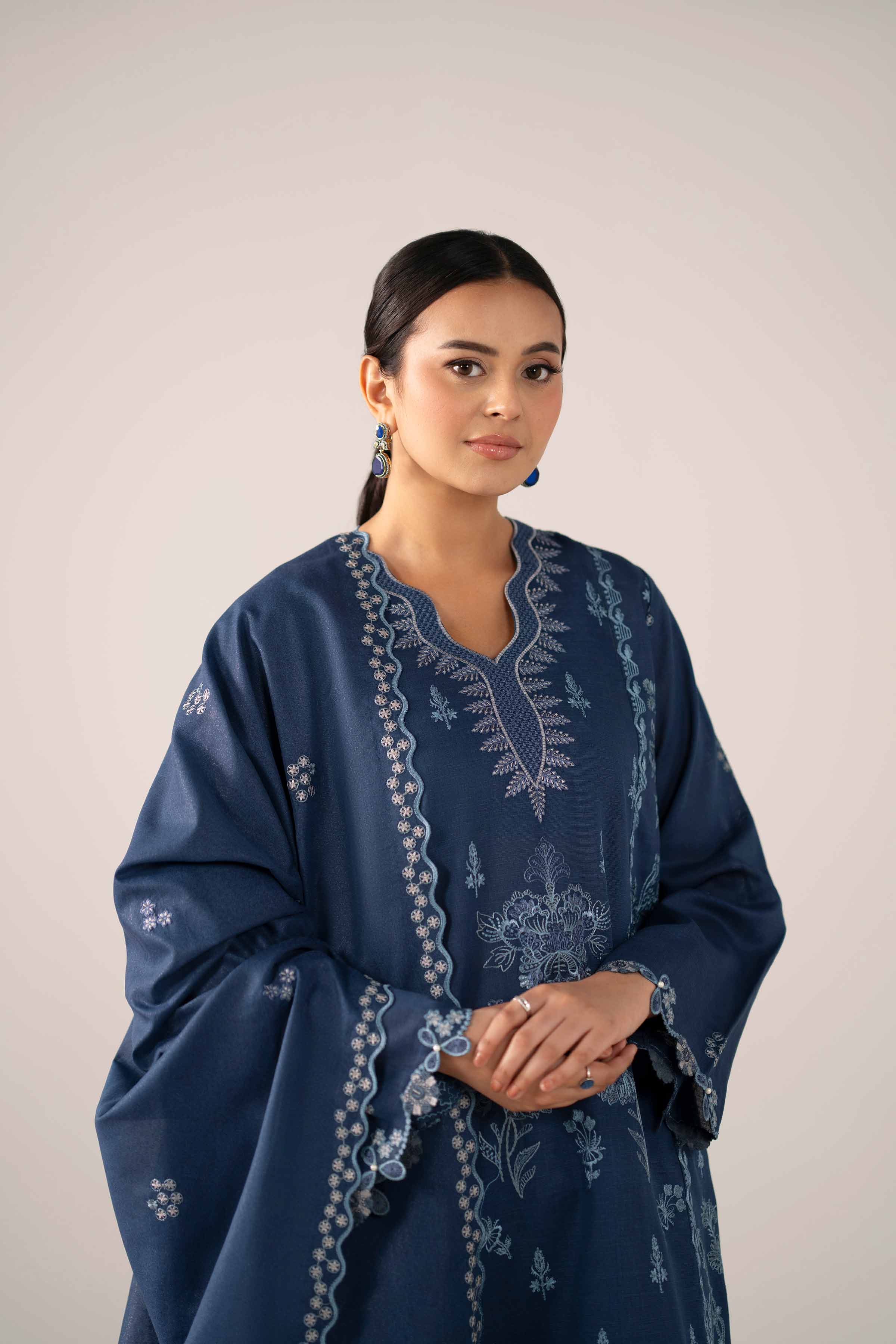 3 Piece - Embroidered Suit - 42503506