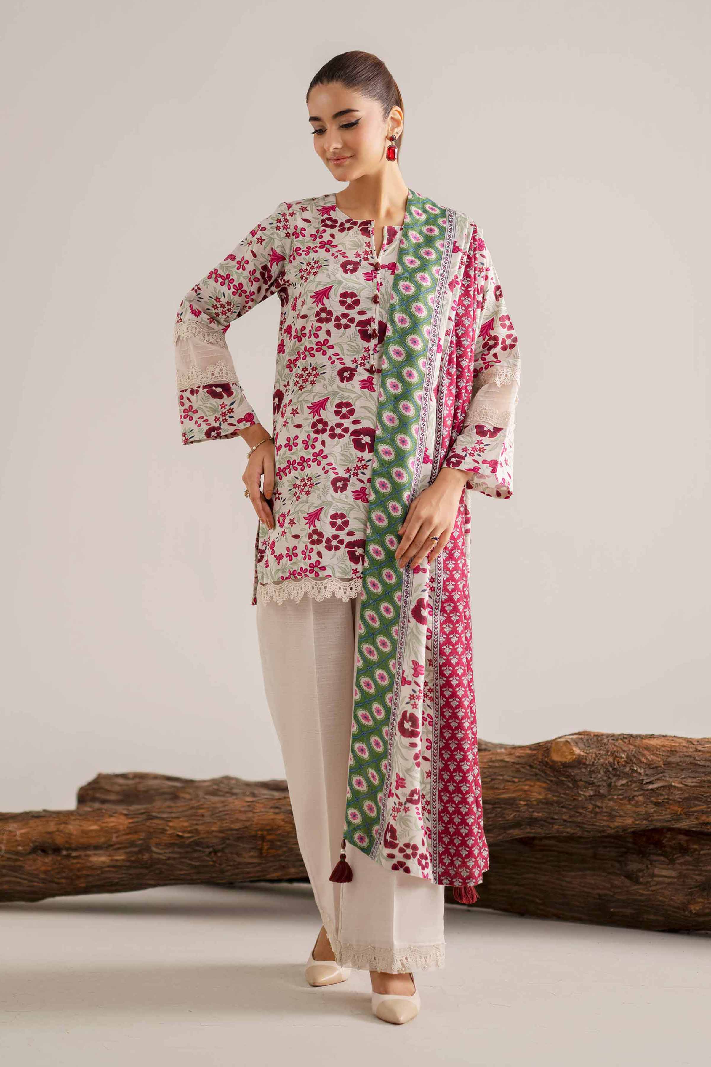 3 Piece - Printed Suit - 42503546