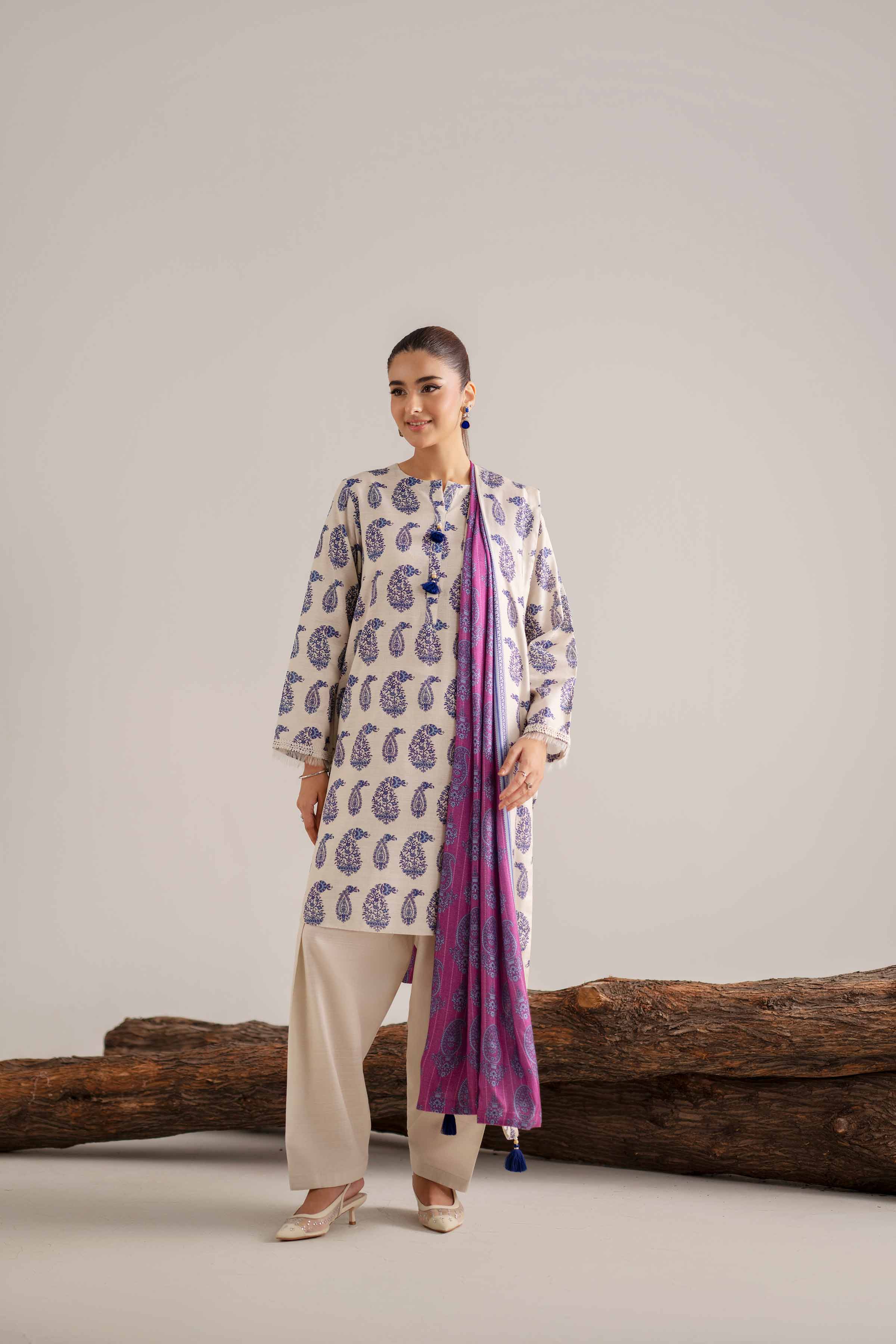 3 Piece - Printed Suit - 42503547