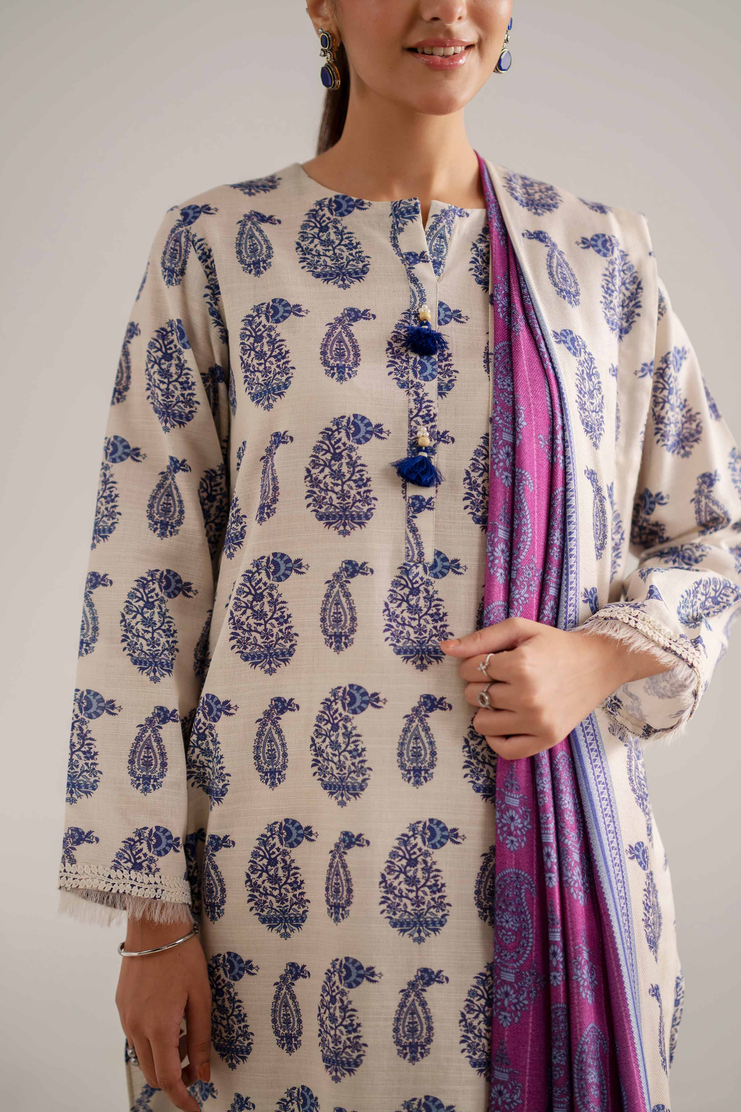 3 Piece - Printed Suit - 42503547