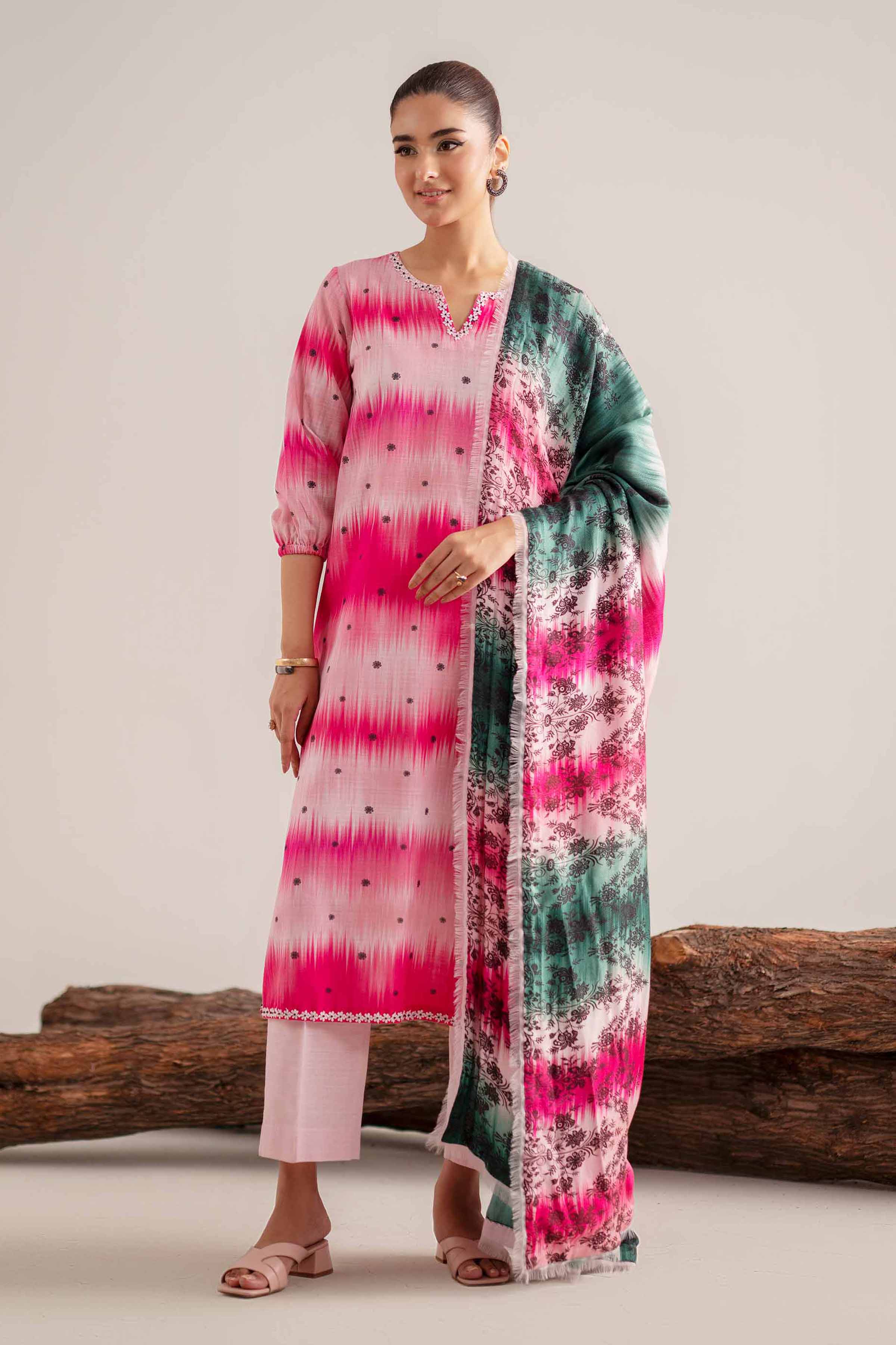 3 Piece - Printed Suit - 42503549