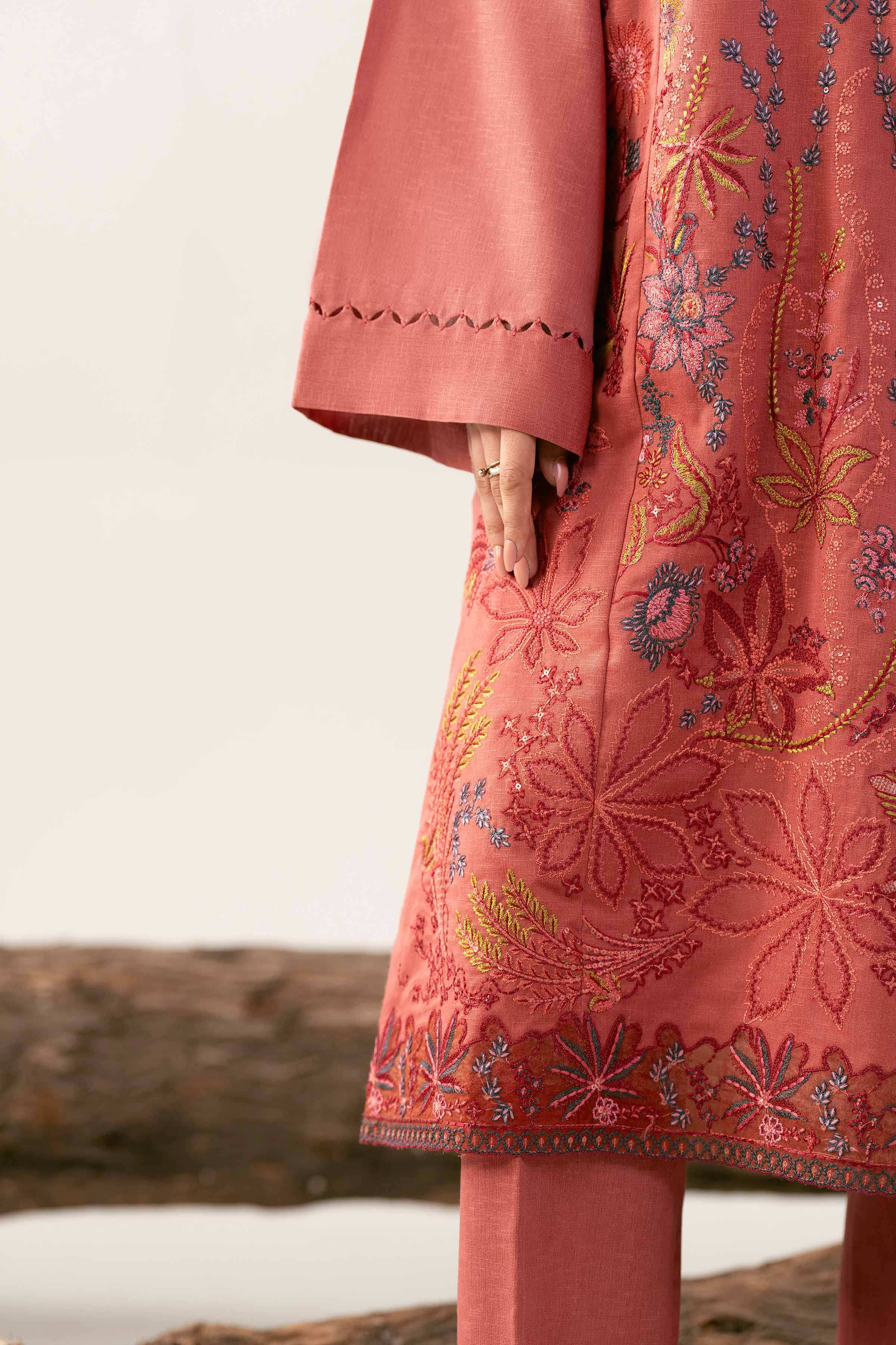 3 Piece - Embroidered Suit - 42503568