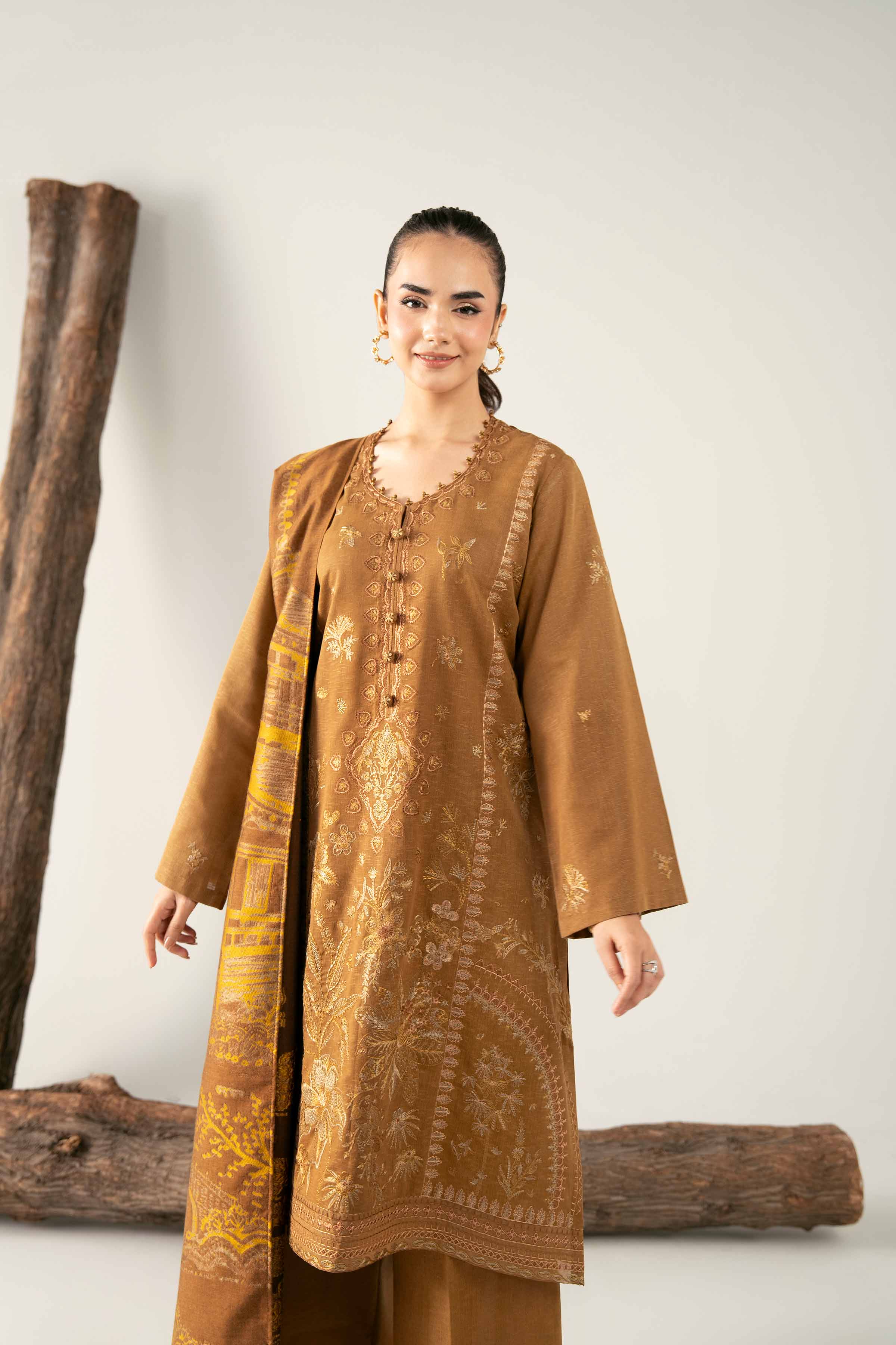 3 Piece - Embroidered Suit - 42503570