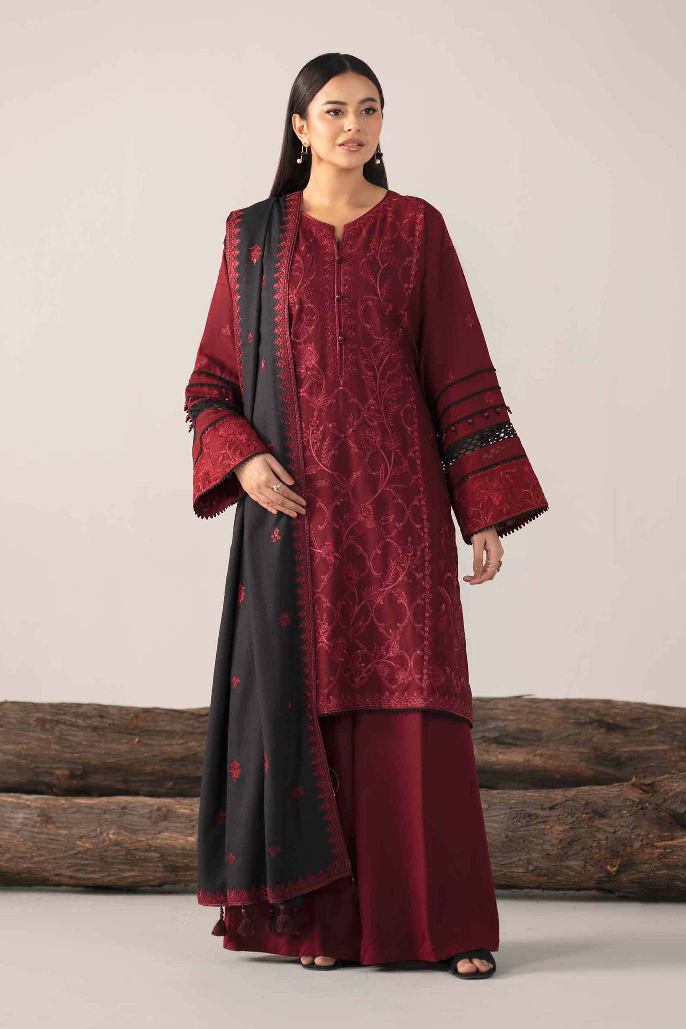 3 Piece - Embroidered Suit - 42503586