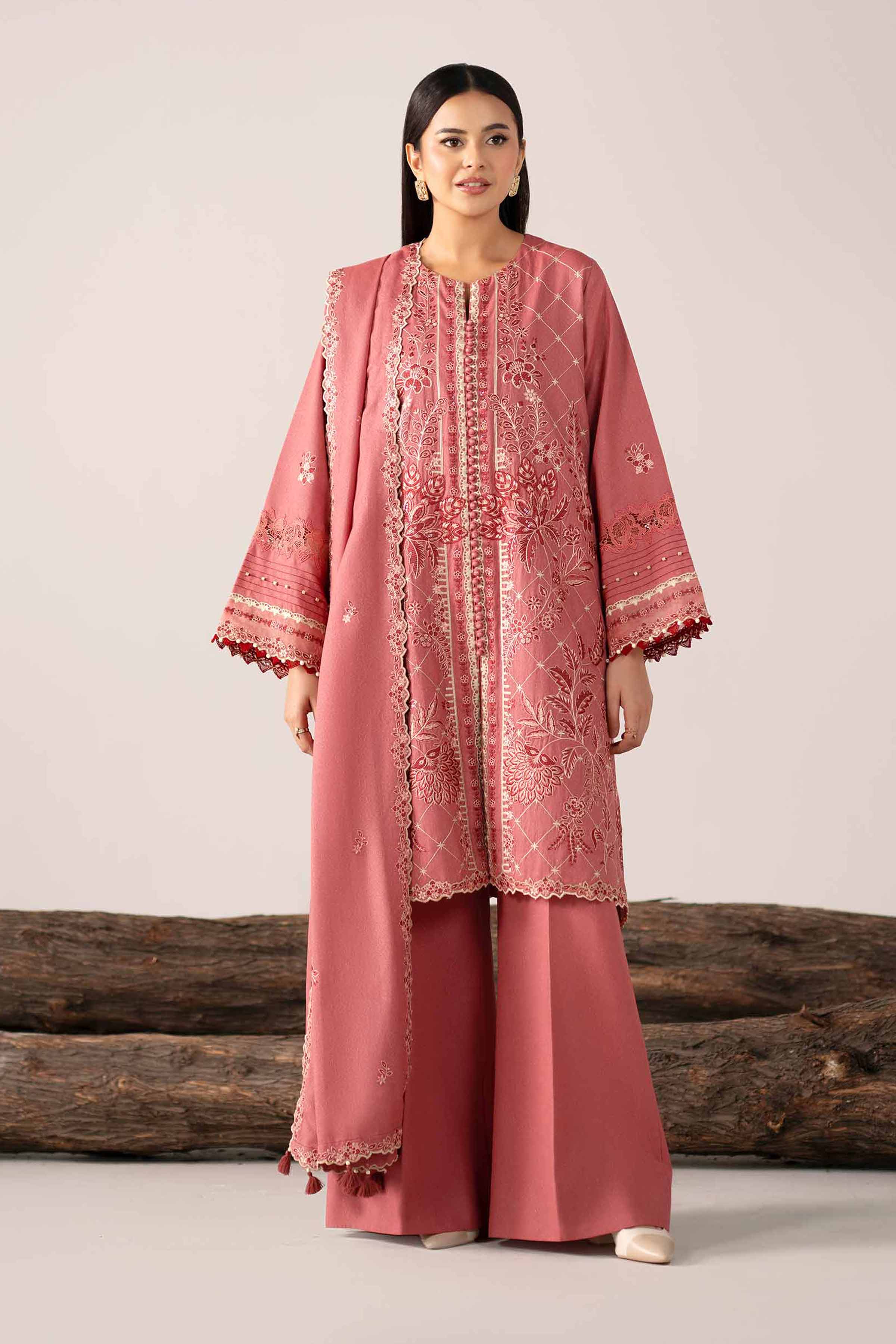 3 Piece - Embroidered Suit - 42503590