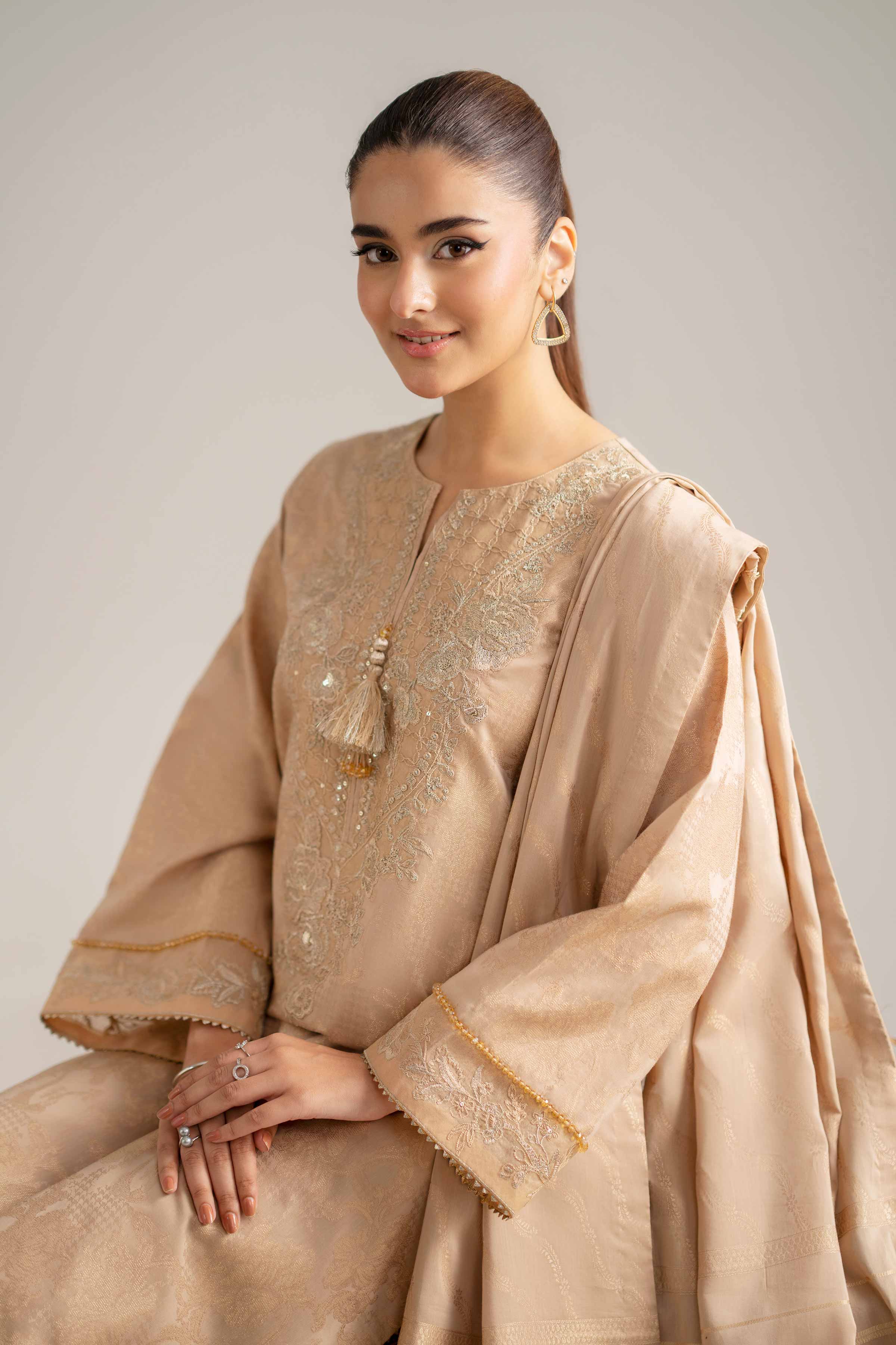 3 Piece - Embroidered Suit - 42503598