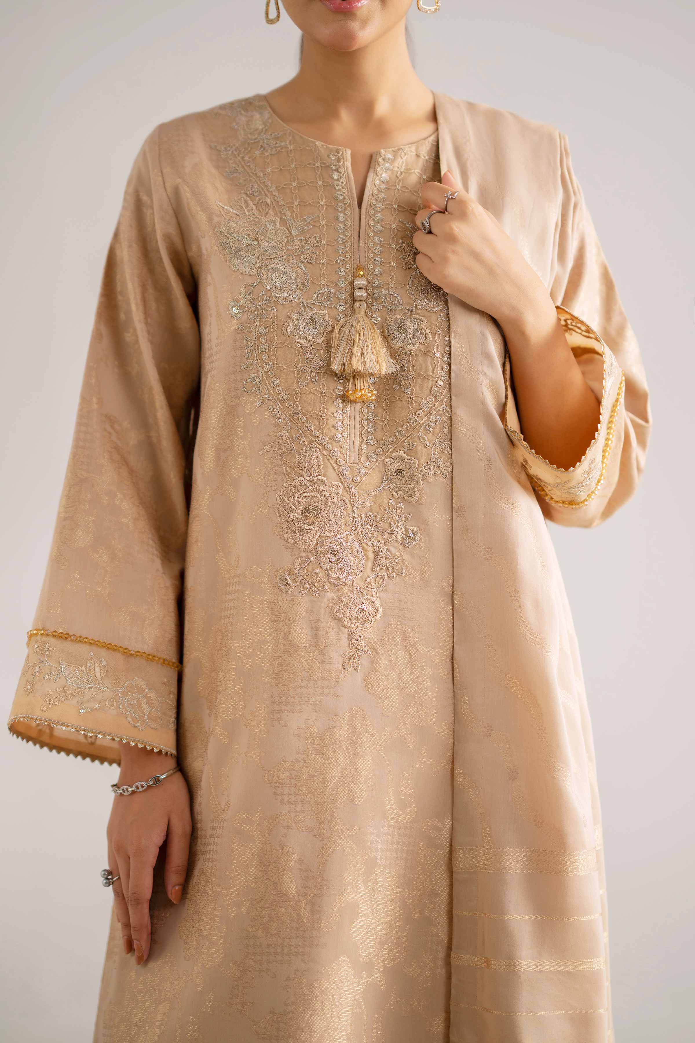 3 Piece - Embroidered Suit - 42503598