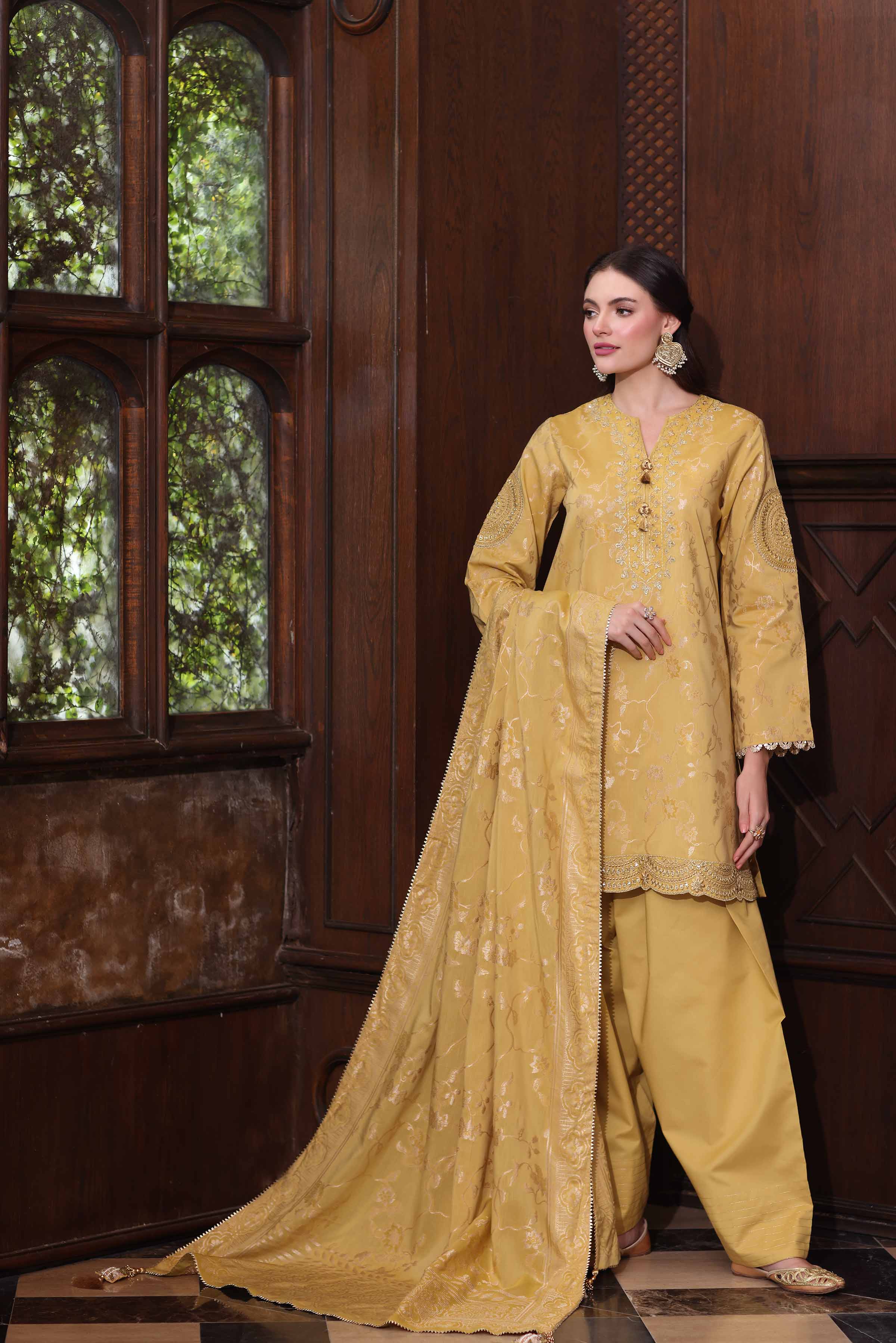 3 Piece - Embroidered Suit - 42503599