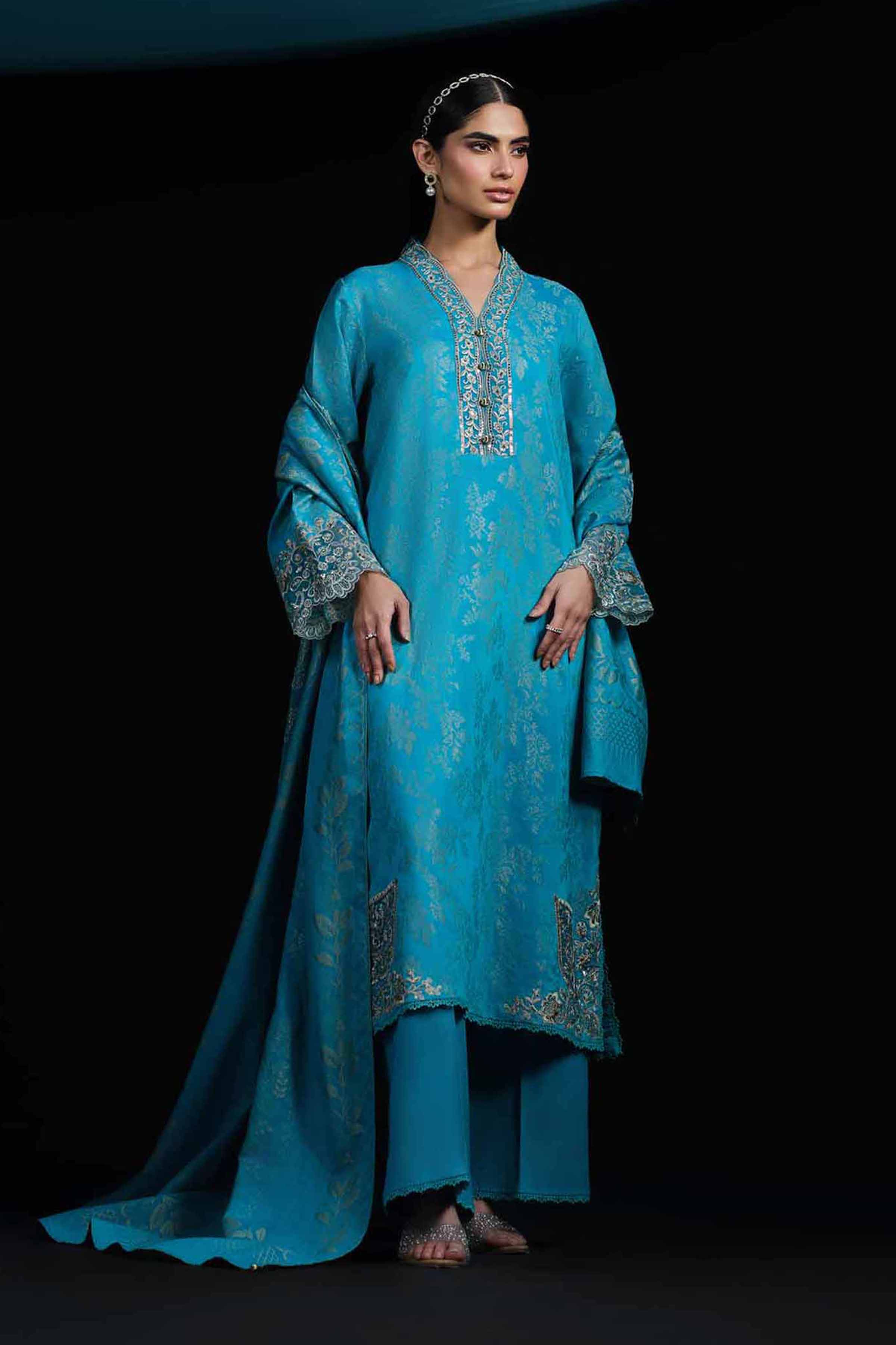 3 Piece - Embroidered Suit - 42503600