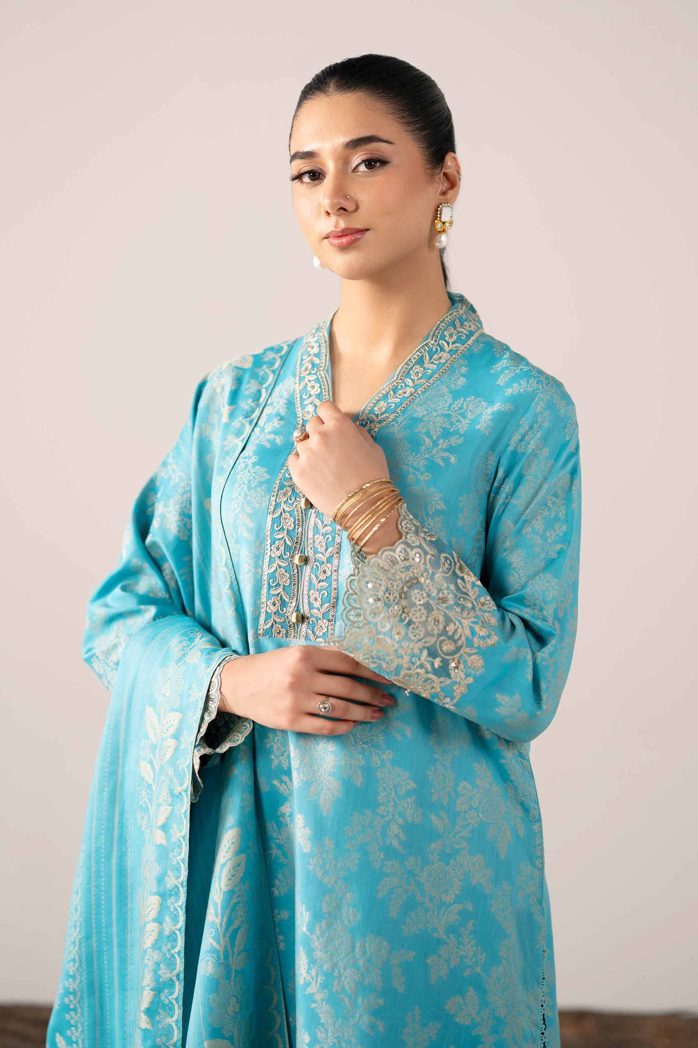 3 Piece - Embroidered Suit - 42503600