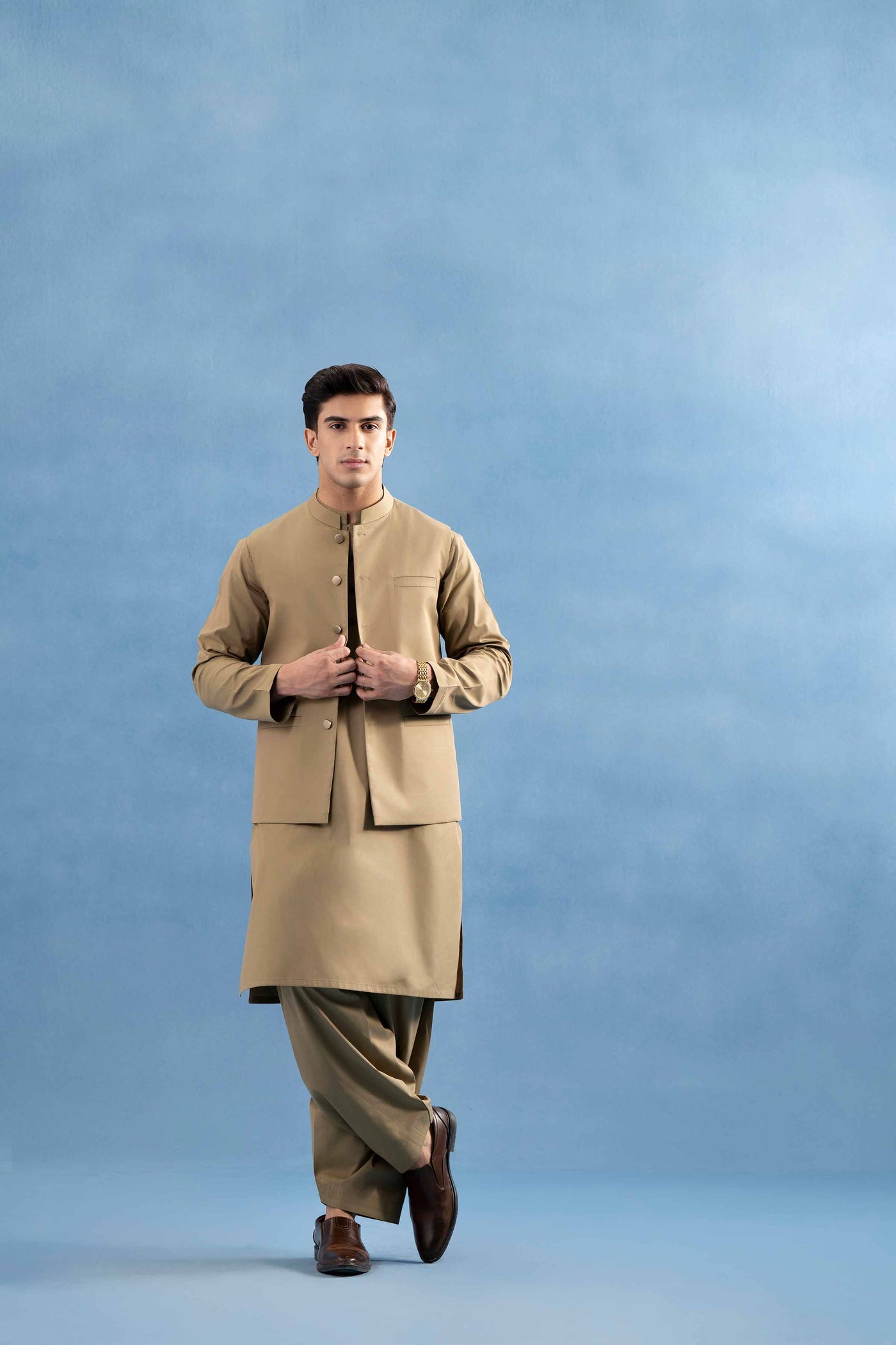 3 Piece Unstitched Embroidered Lawn Suit