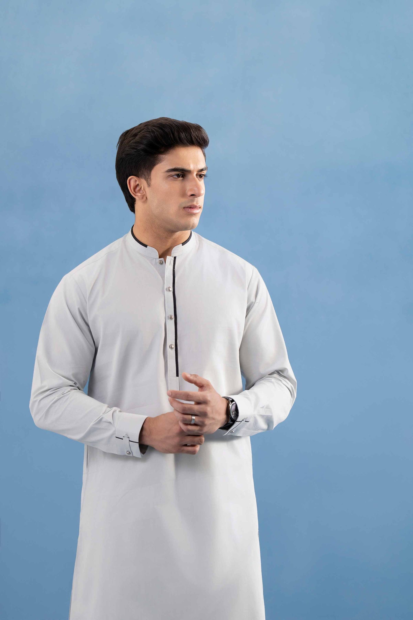 3 Piece Unstitched Embroidered Lawn Suit