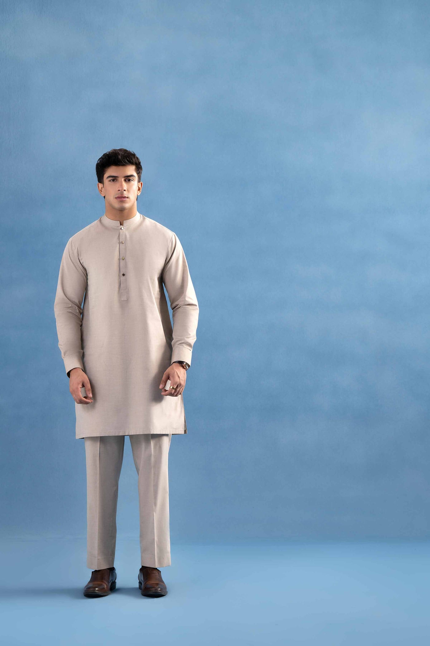3 Piece Unstitched Embroidered Lawn Suit