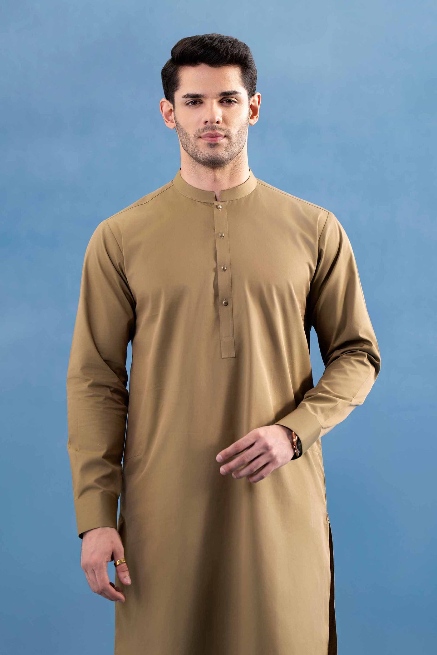 3 Piece Embroidered Organza Suit