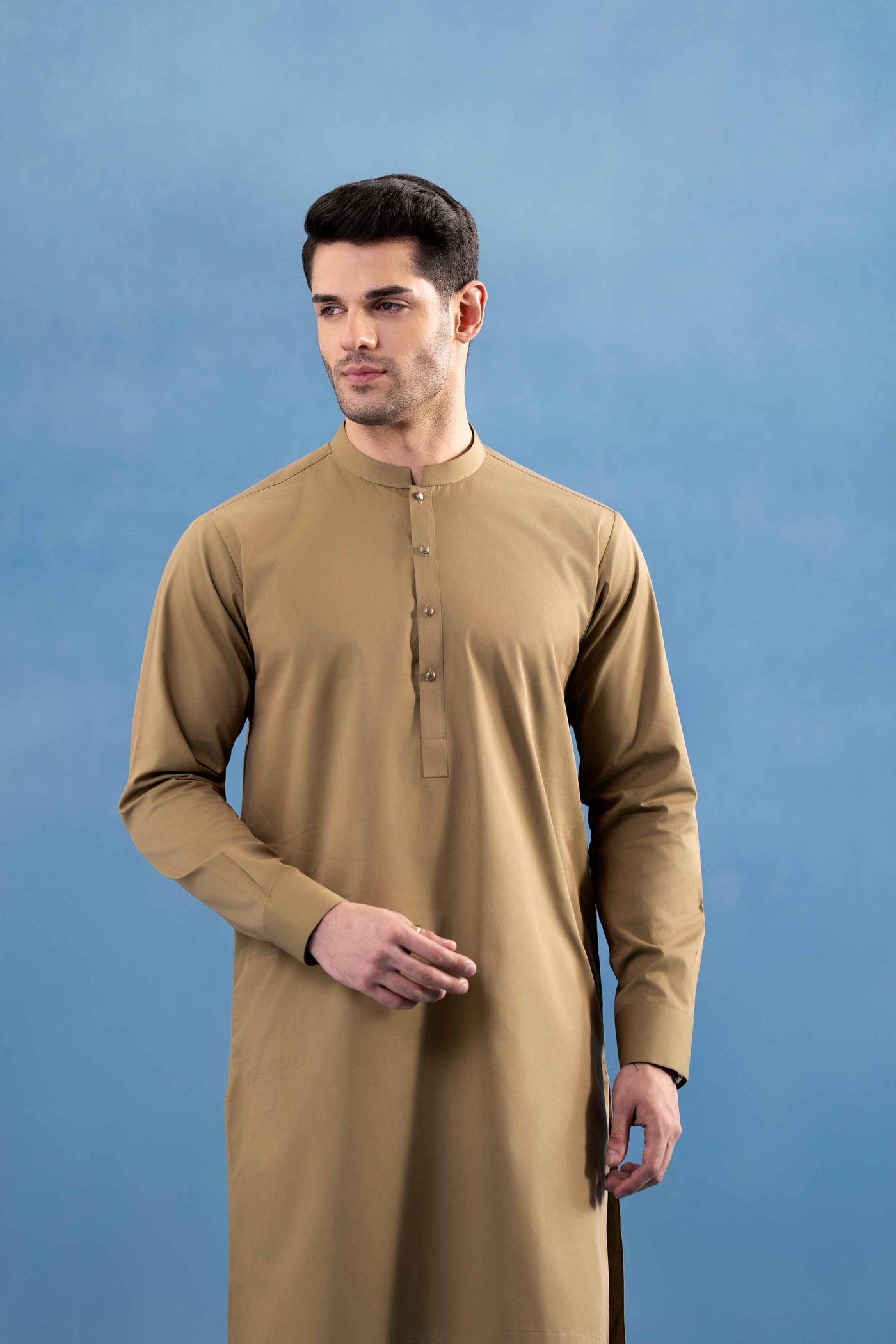 3 Piece Embroidered Organza Suit