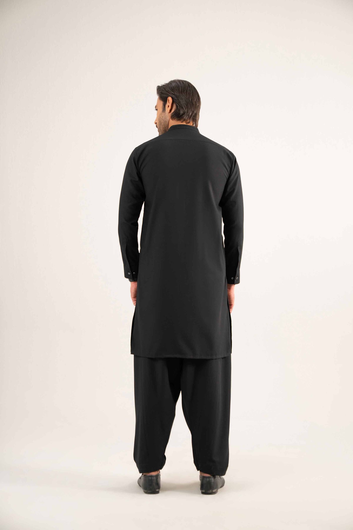 2 Piece Embroidered Chiffon Suit