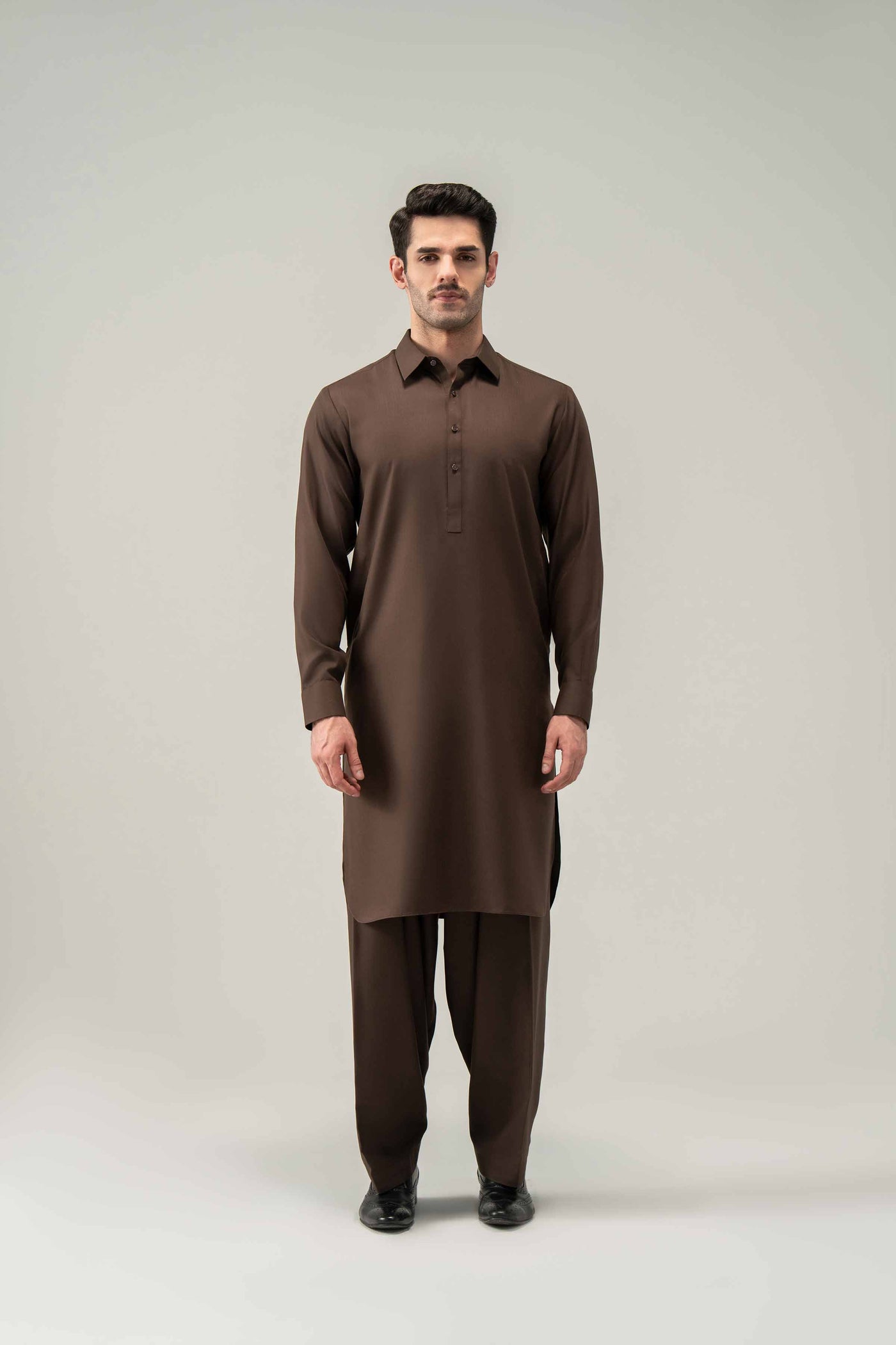 3 Piece Embroidered Dobby Lawn Suit