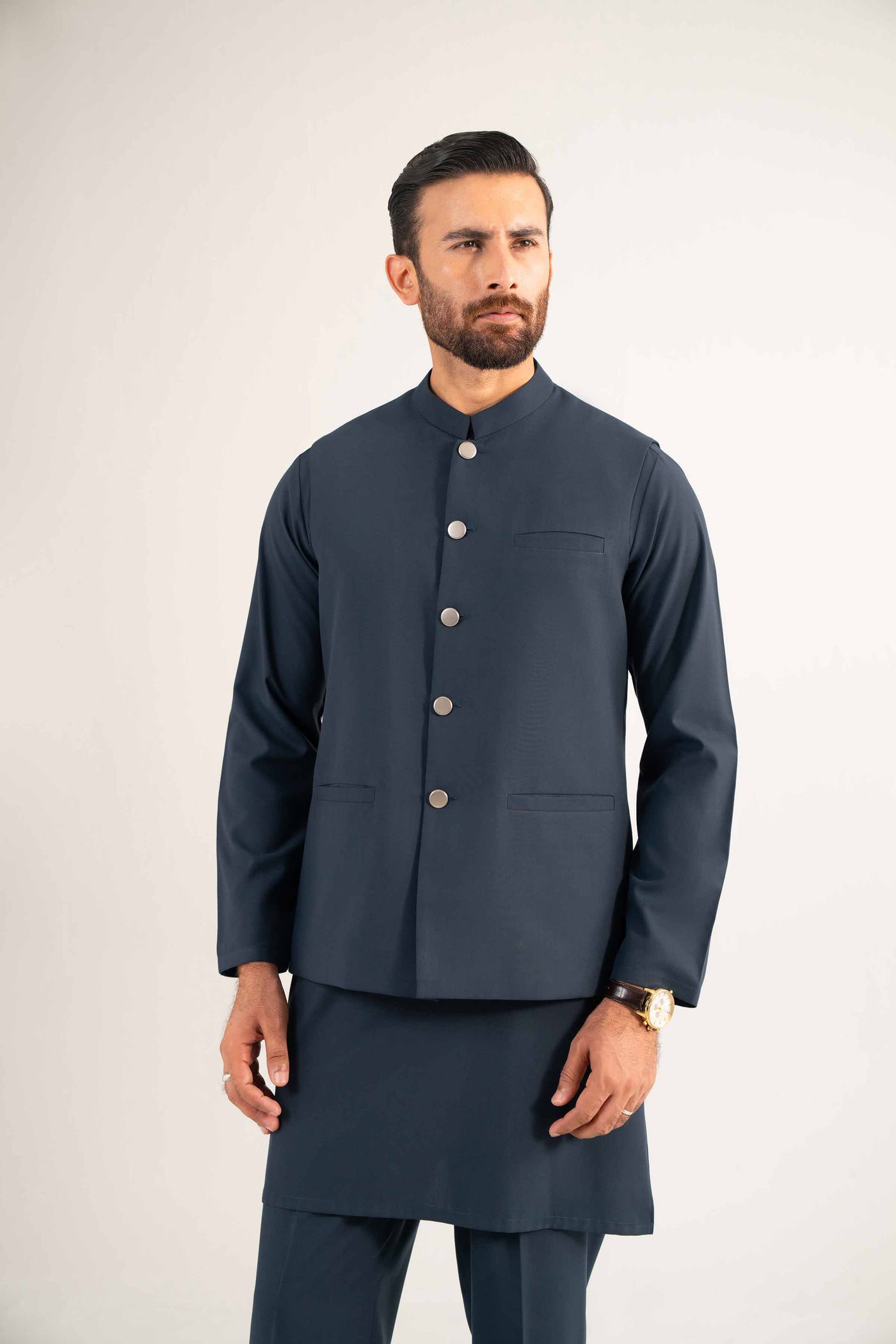 3 Piece Unstitched Embroidered Chiffon Suit