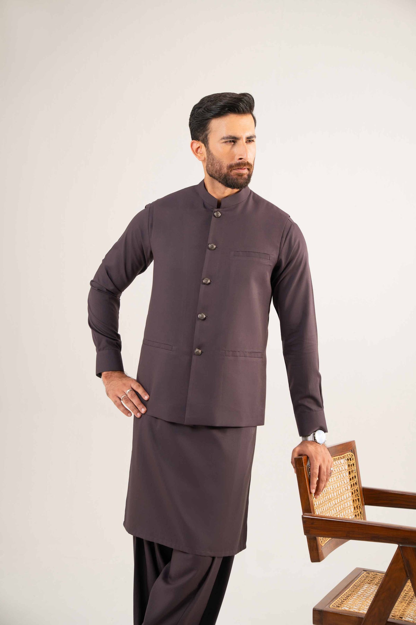 3 Piece Unstitched Embroidered Lawn Suit