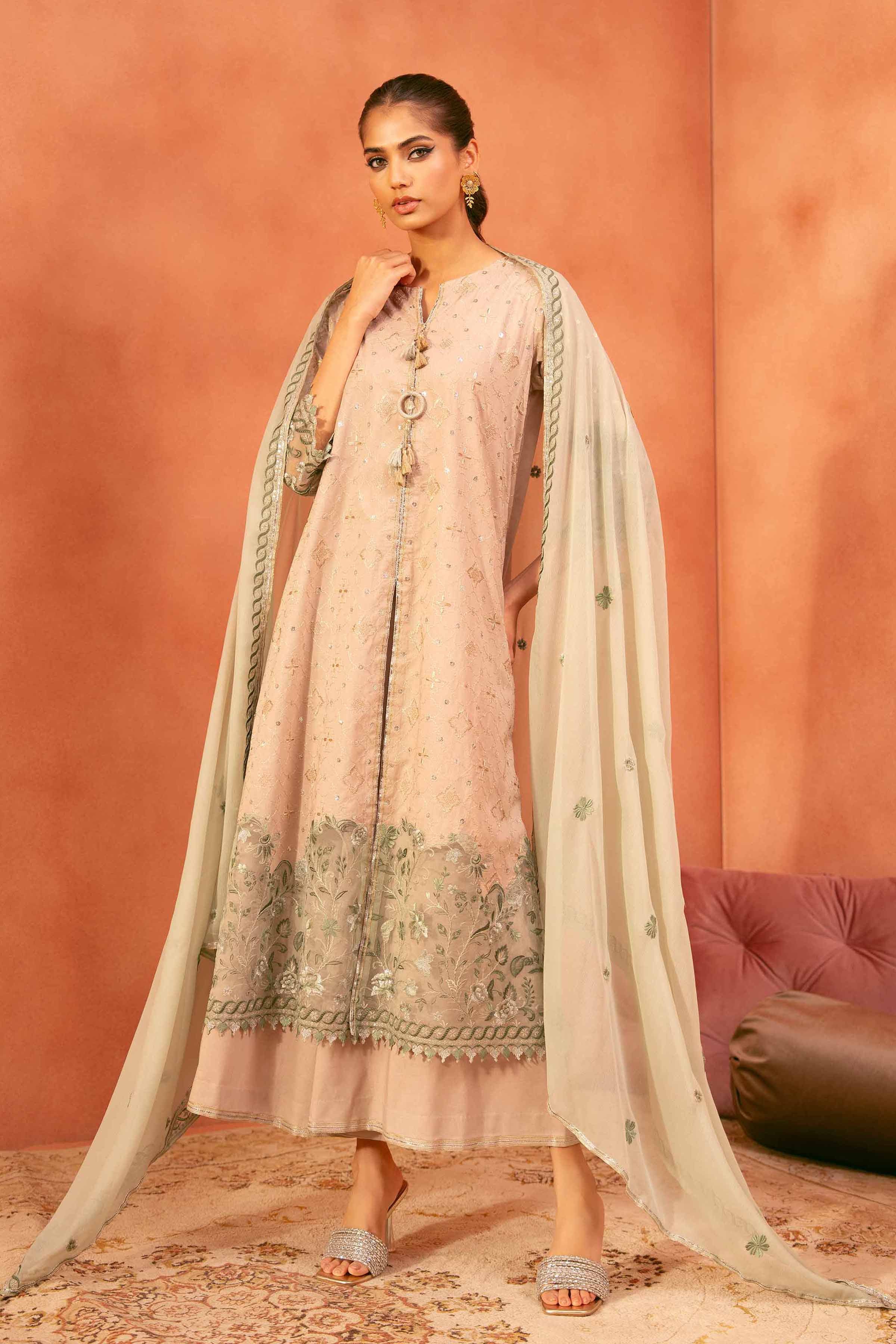 3 Piece - Embroidered Suit - 42519201