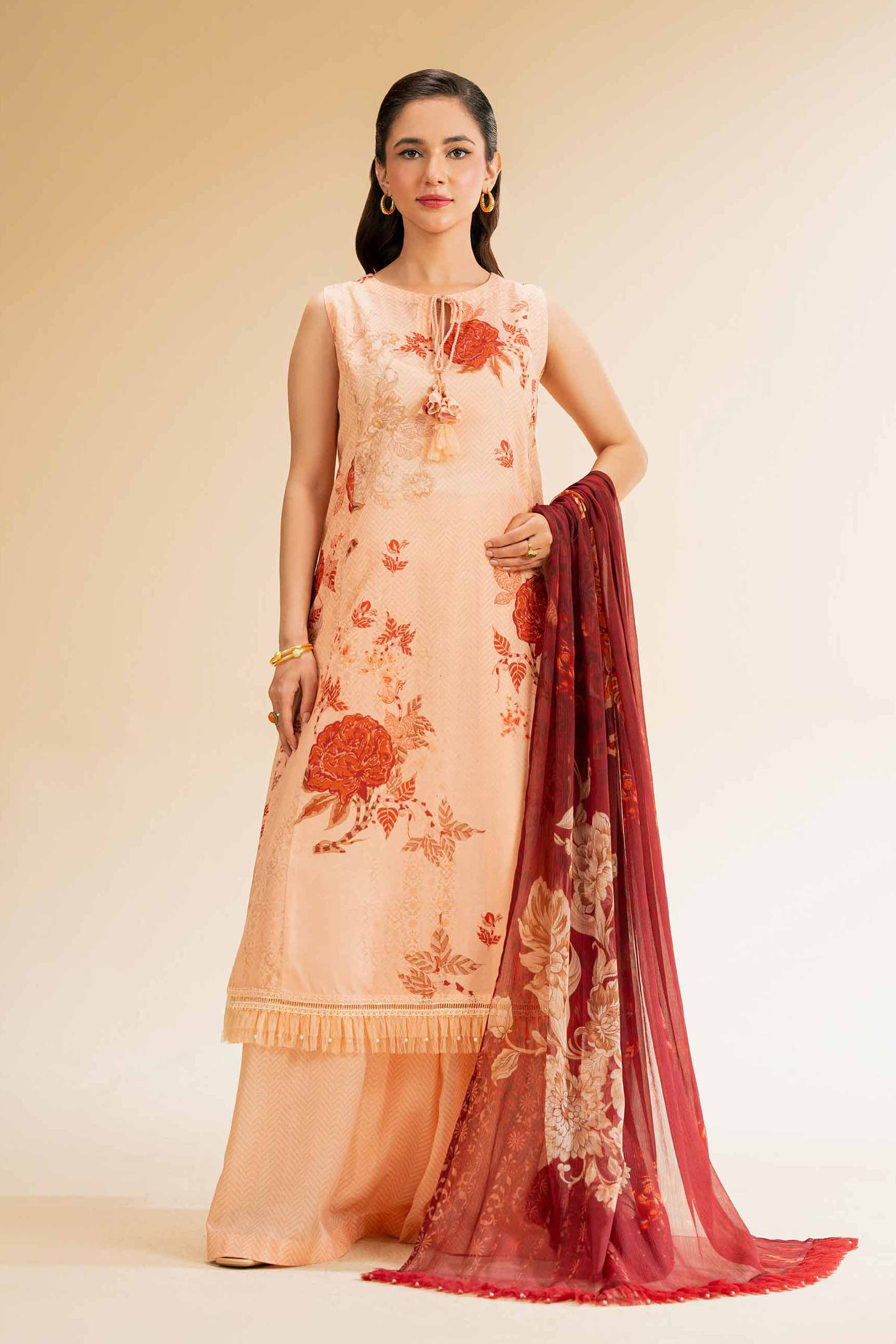 3 Piece - Printed Suit - 42519370