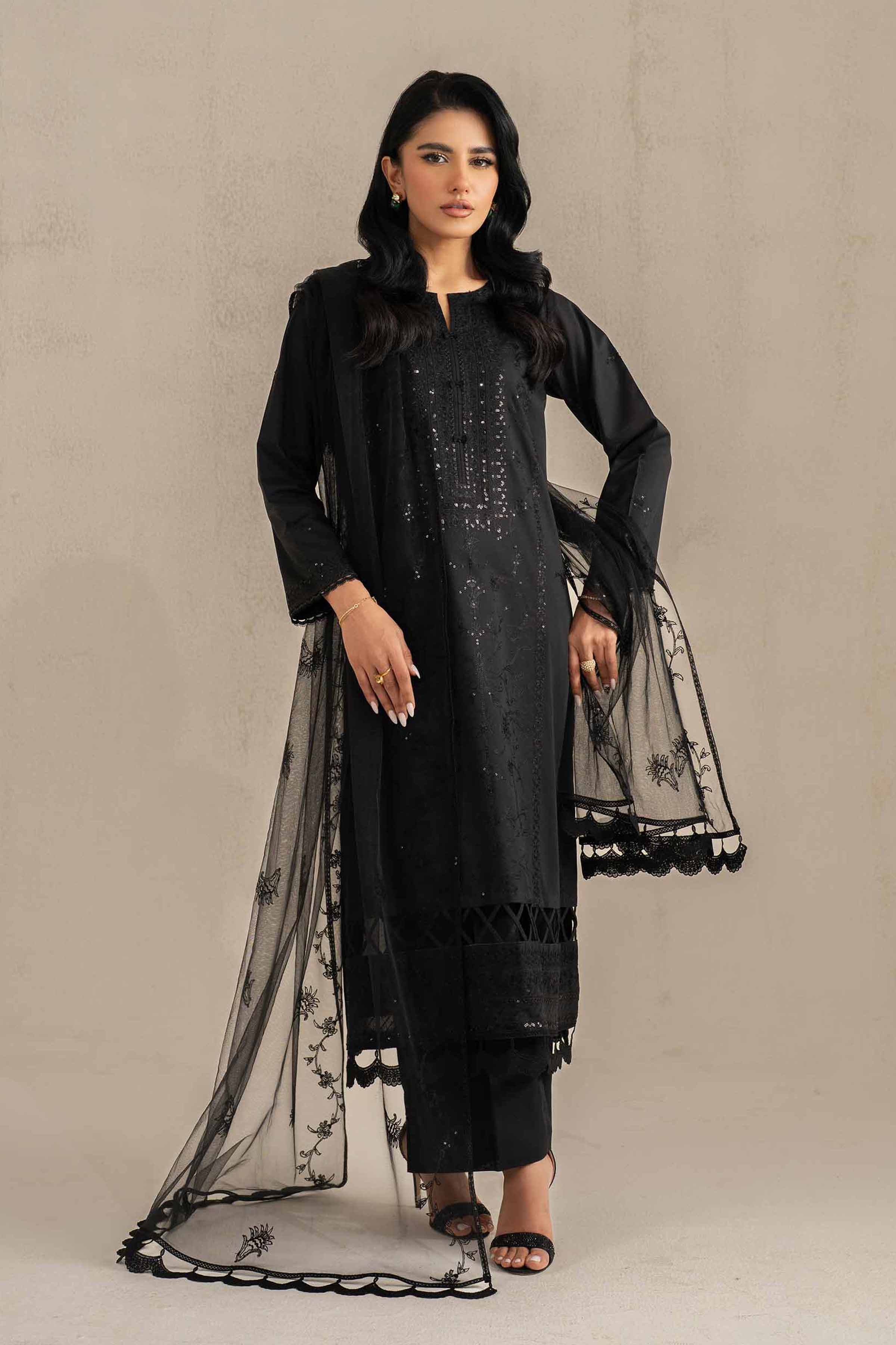 3 Piece - Embroidered Suit - 42519414